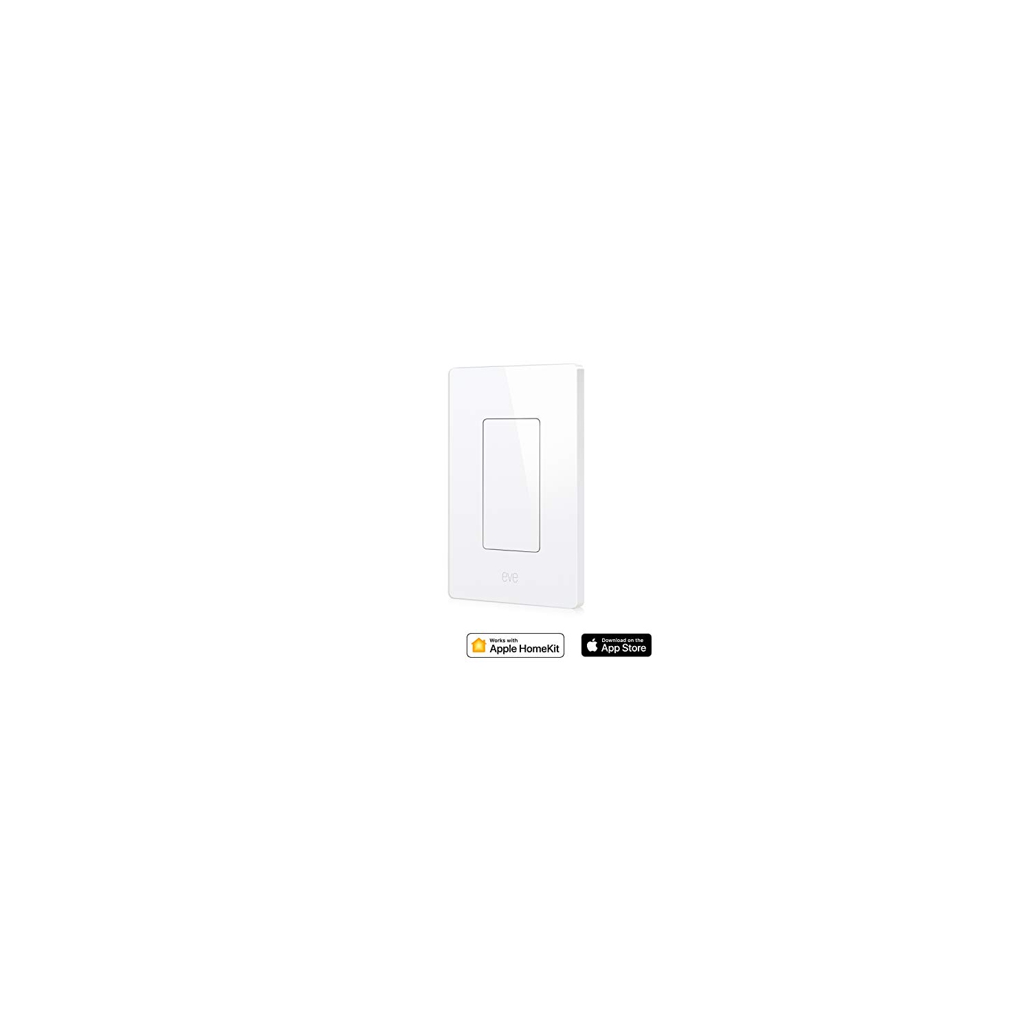 Eve Light Switch Apple HomeKit - Smart Home Light Switch for Automating Lighting with Schedules & App Control