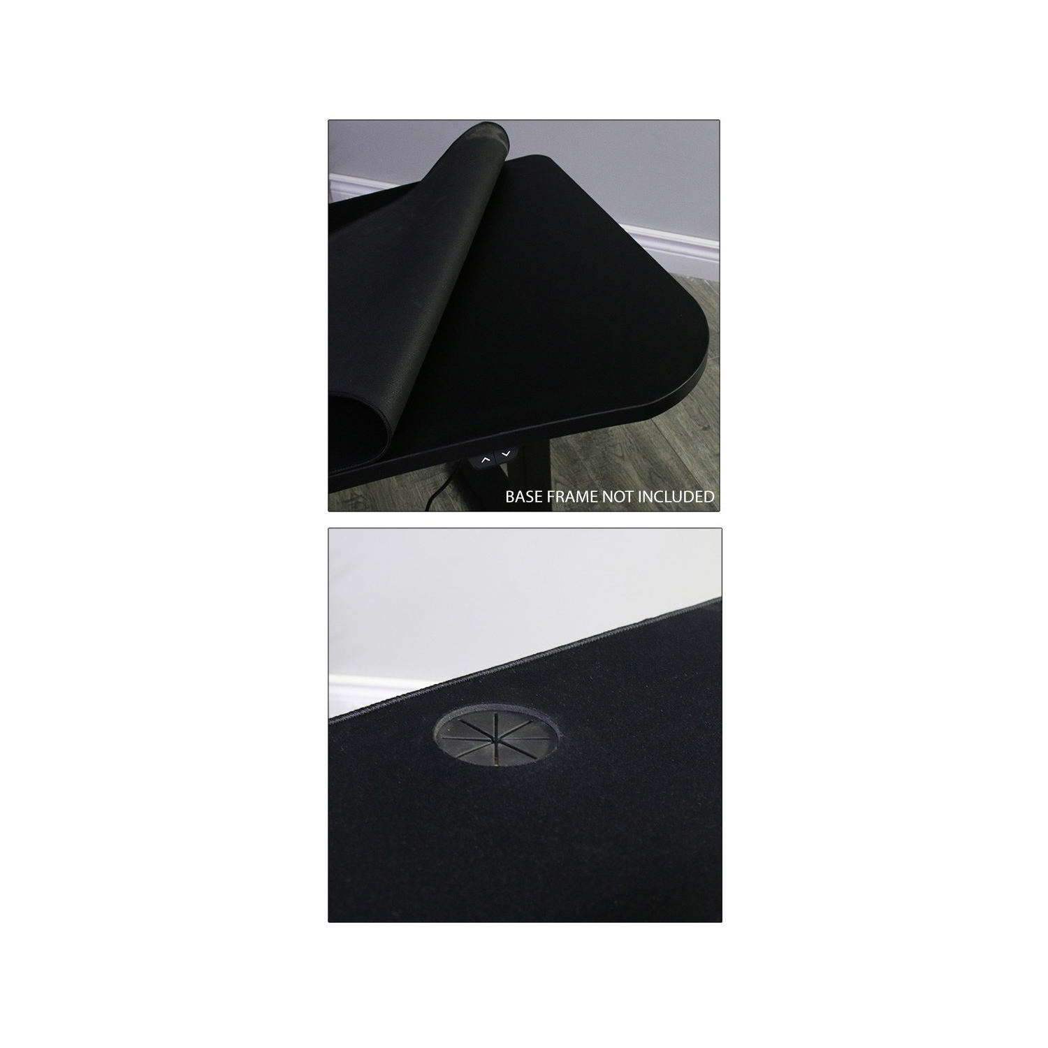 Surface de bureau de jeu une pièce de 55 po avec tapis GD-N55 de Boost Industries