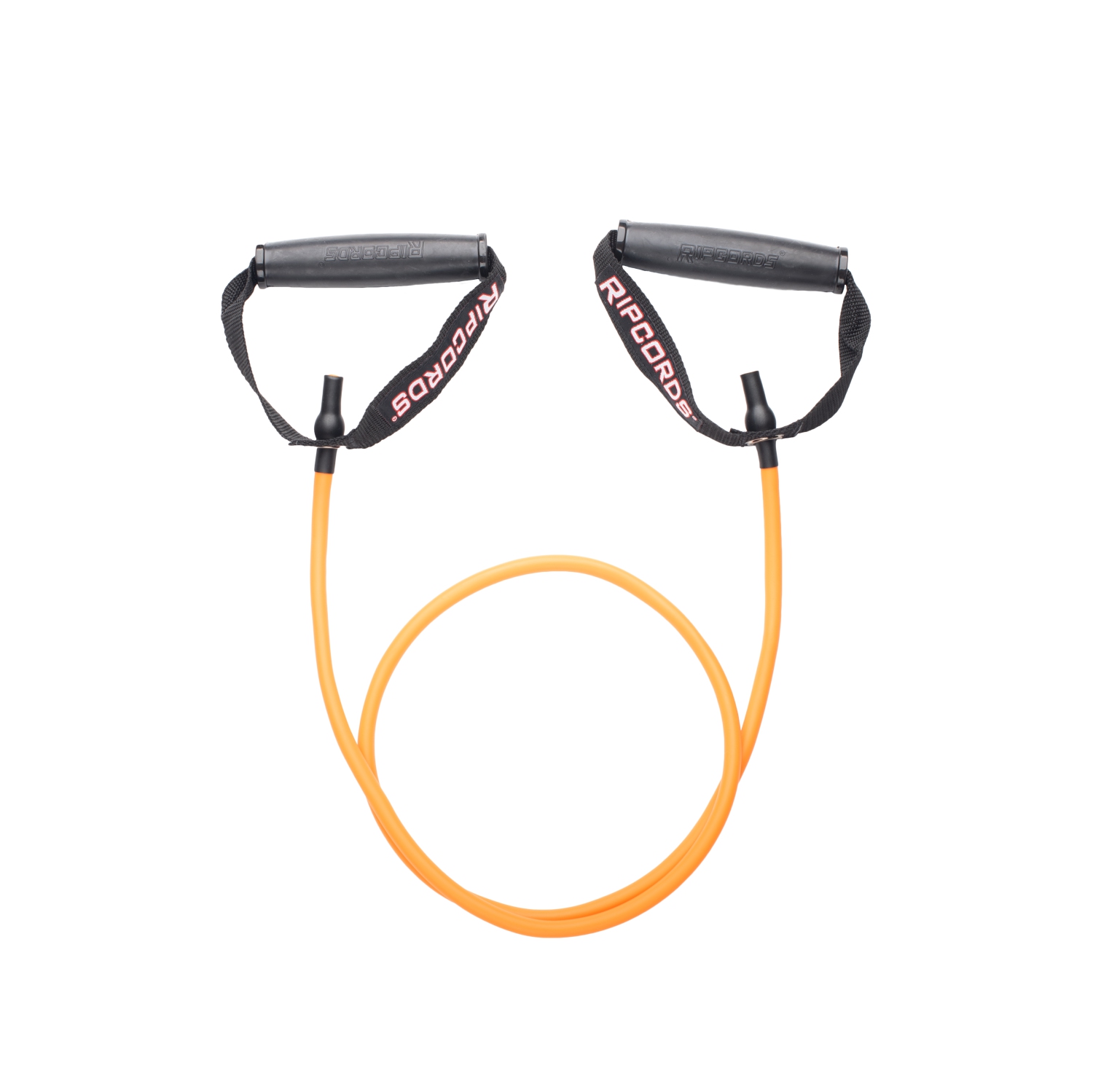 Premium Resistance Band Ripcords Orange Tension with Ergonomic Rubber Handles, commercial grade for best results and long-term use, perfect for home