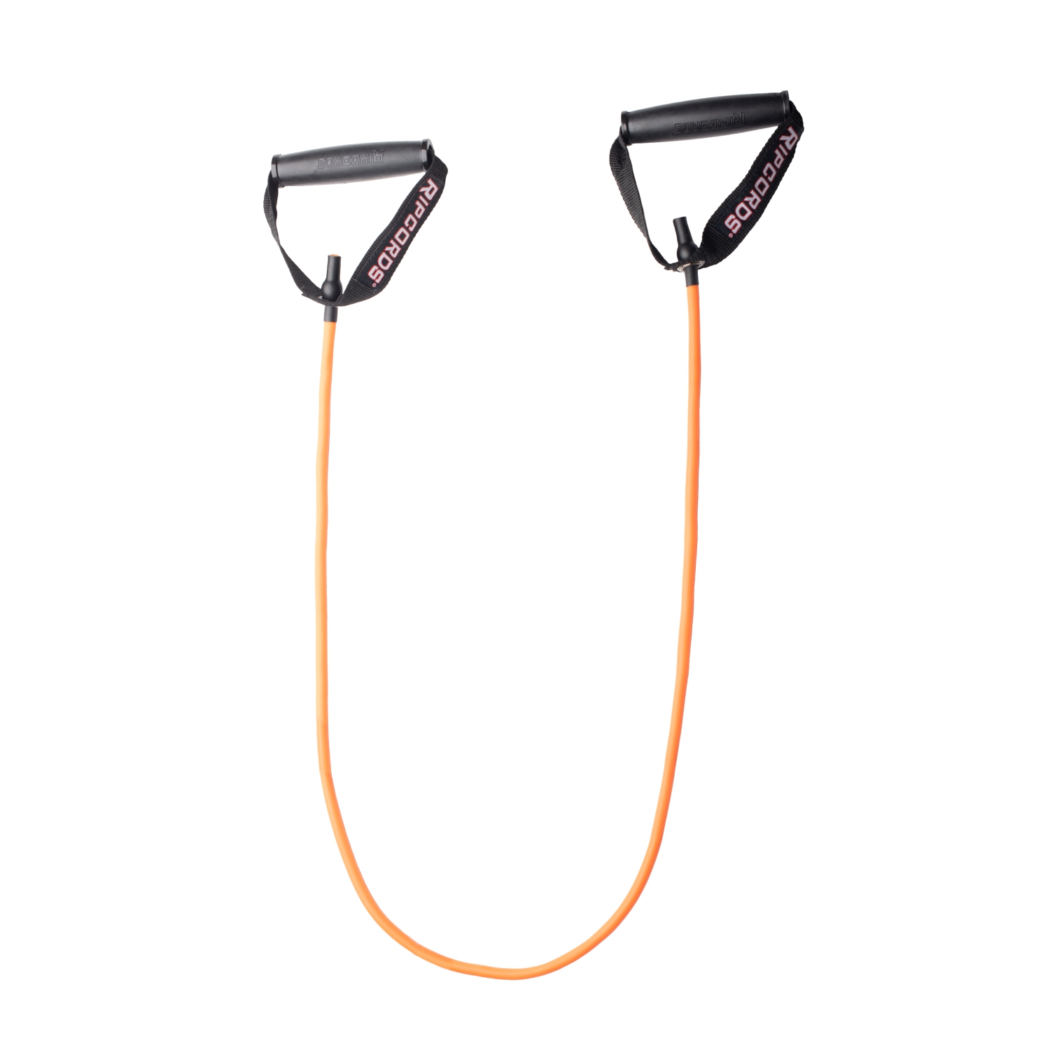 Premium Resistance Band Ripcords Orange Tension with Ergonomic Rubber Handles, commercial grade for best results and long-term use, perfect for home