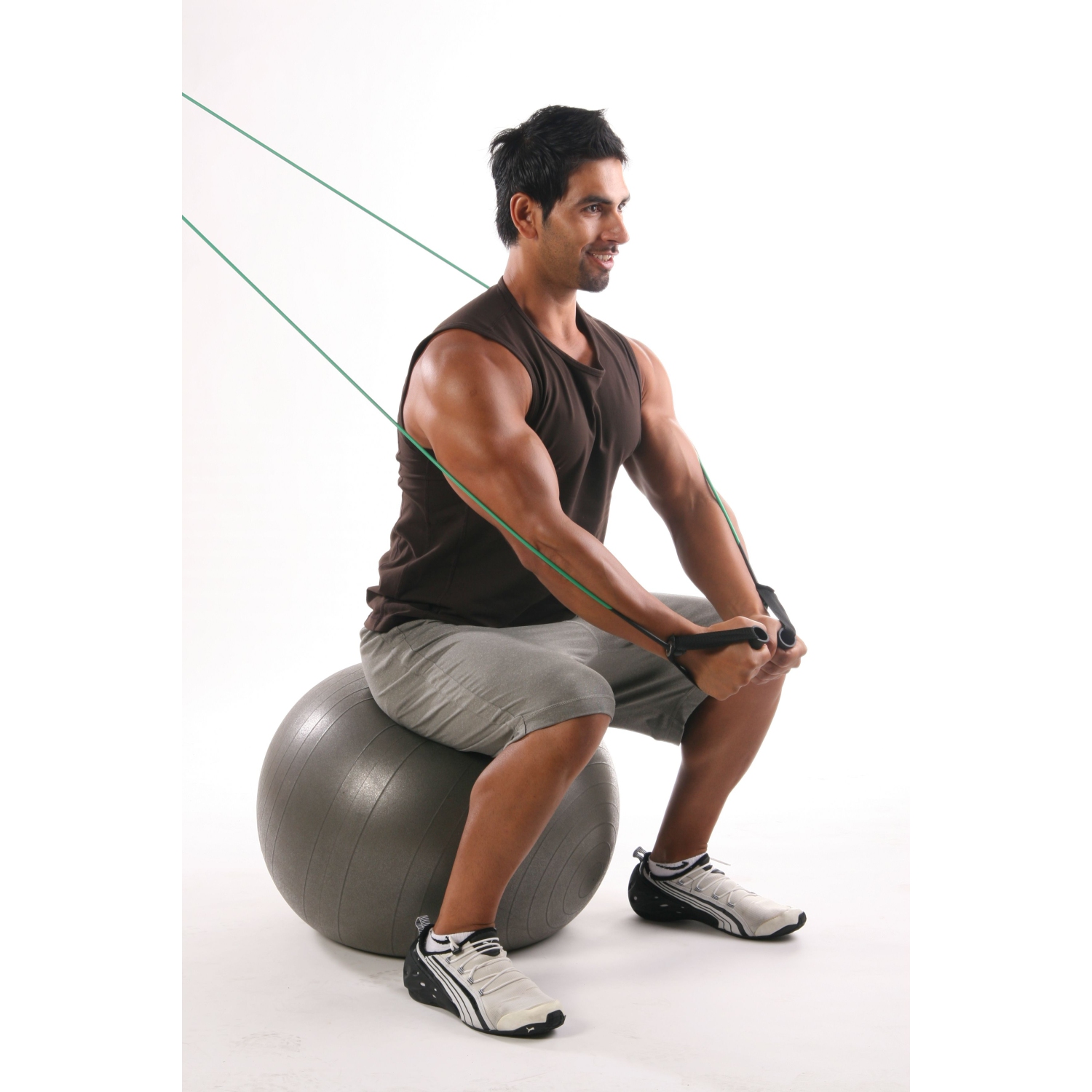 Premium Resistance Band Ripcords Orange Tension with Ergonomic Rubber Handles, commercial grade for best results and long-term use, perfect for home