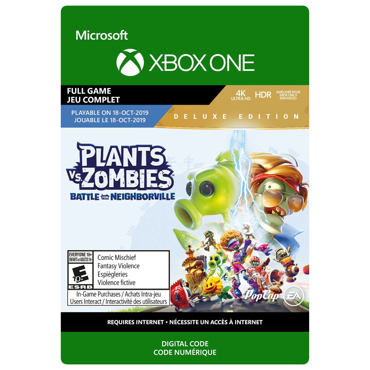 Plants vs. Zombies: Battle for Neighborville Deluxe Edition (Xbox One) - Digital Download