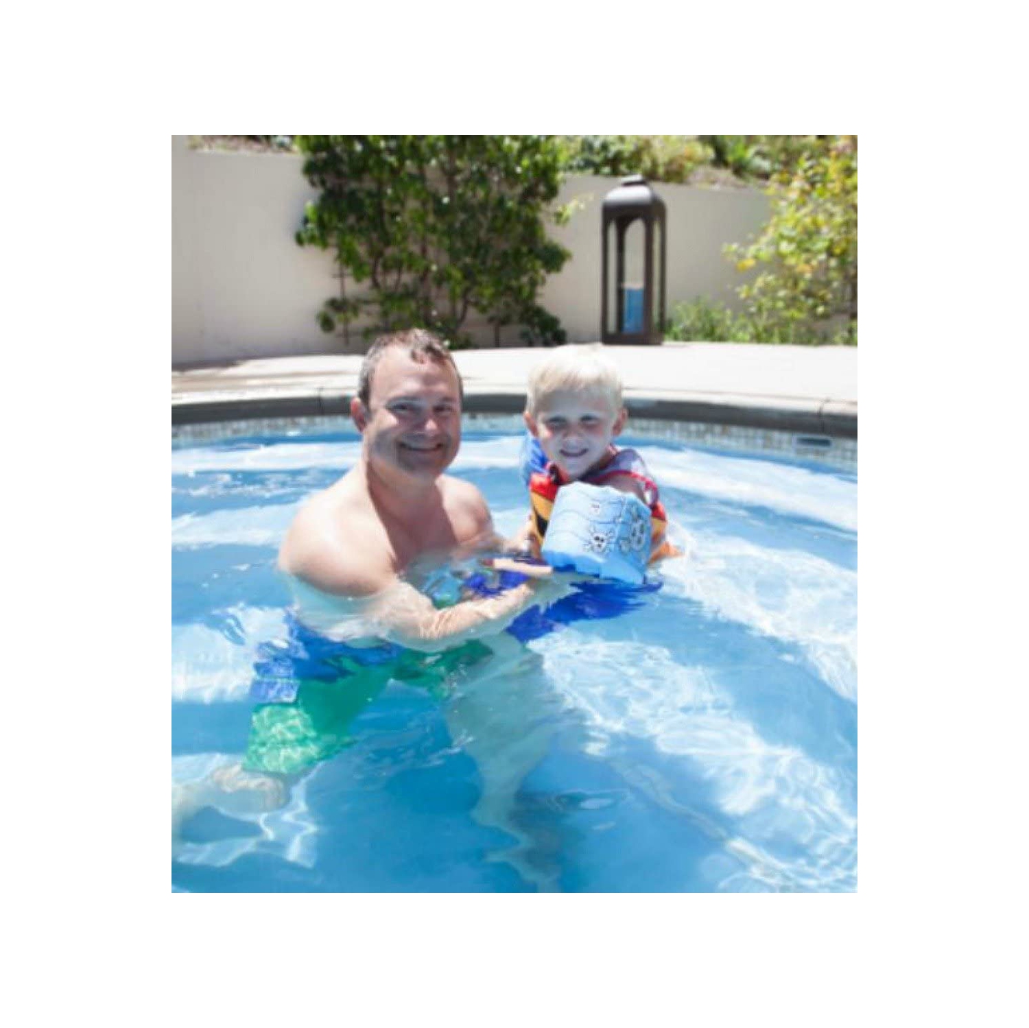 Paddle Pals Motion Life Jackets - The Safest Patented U.S. Coast Guard Approved Kids Swim Vest 33 - 55 LBS - Plane