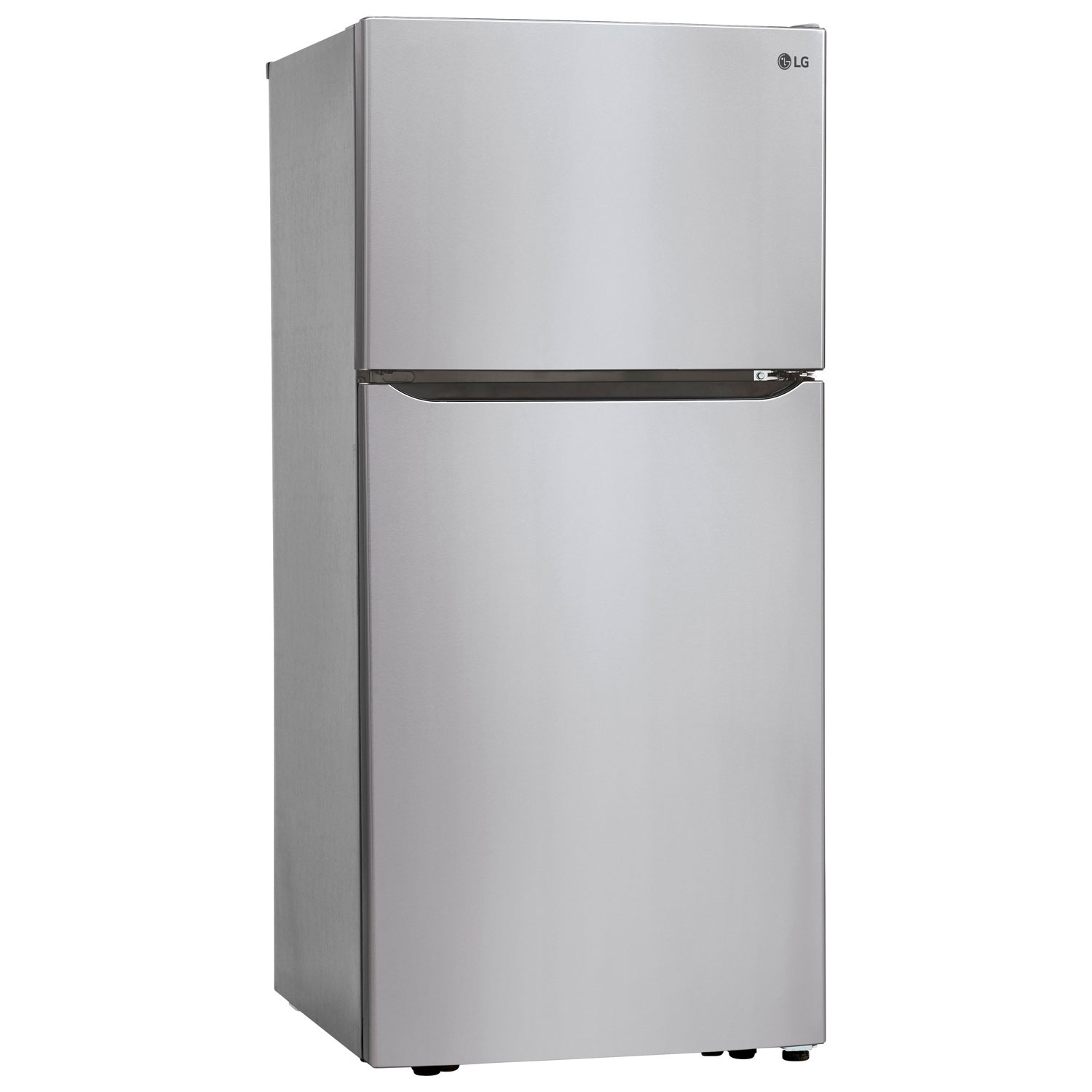 LG 30" 20.2 Cu. Ft. Top Freezer Refrigerator with LED Lighting - Stainless Steel