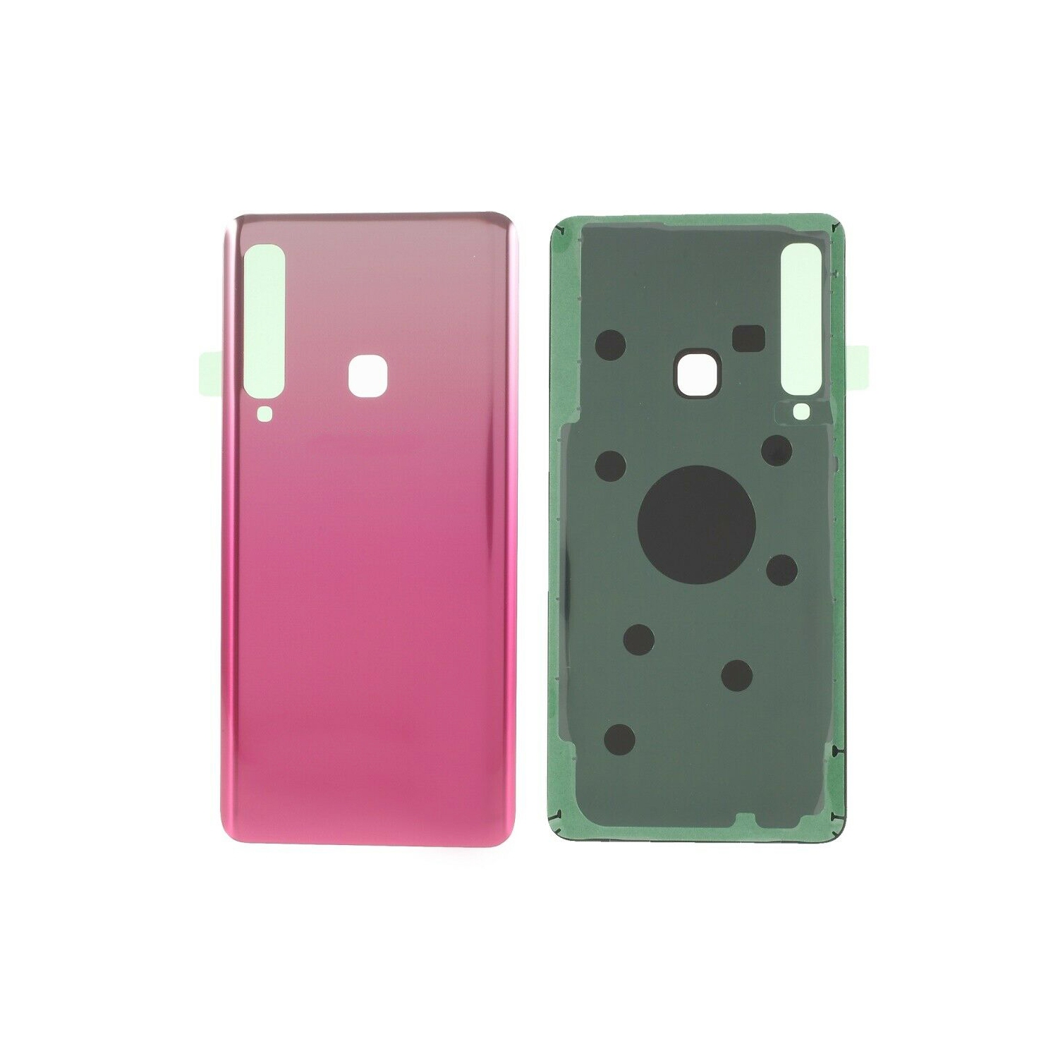 Replacement Battery Back Housing Glass Cover Compatible With Samsung Galaxy A9 (2018) - Bubblegum Pink
