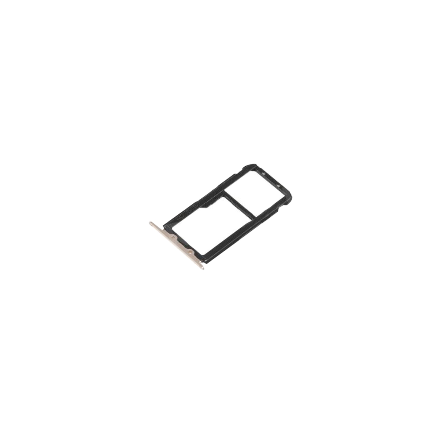 Replacement Sim Card + Micro SD Card Tray Compatible With Huawei Mate 20 Lite - Platinum Gold