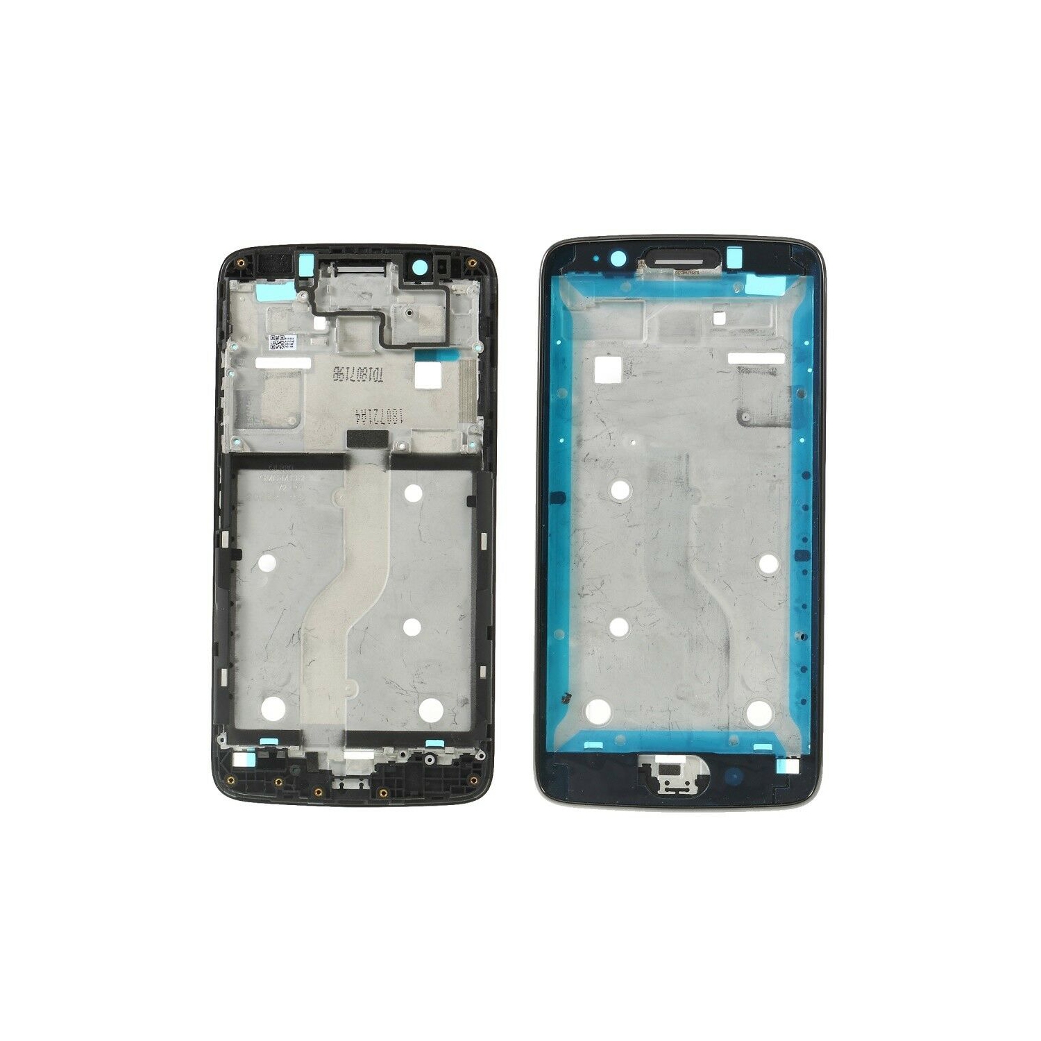 Replacement Middle Frame Bezel Plate Compatible With Motorola Moto G5 XT1670 - Grey
