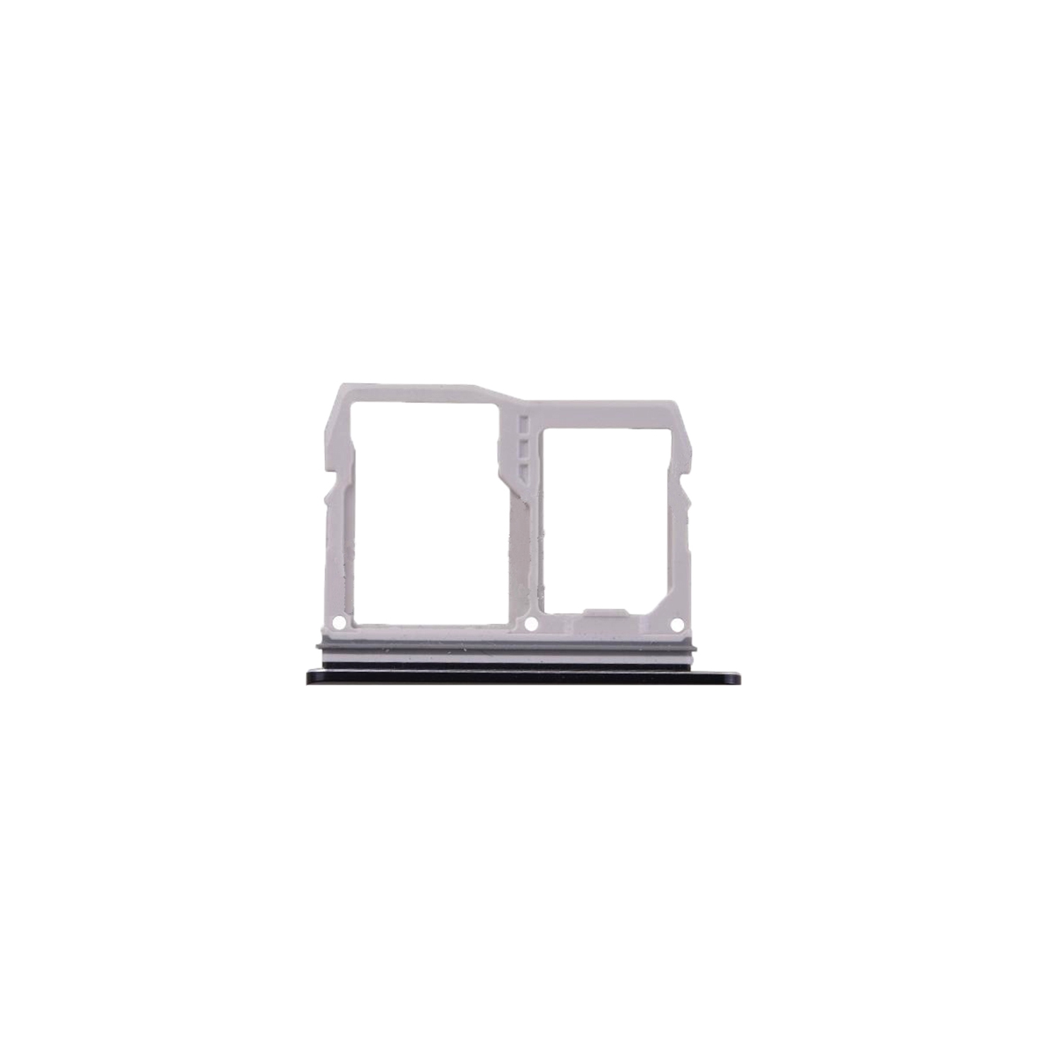 Replacement Micro SD Card + Sim Card Tray Compatible With LG G8 ThinQ (G820UM2) / LG V40 ThinQ - Black