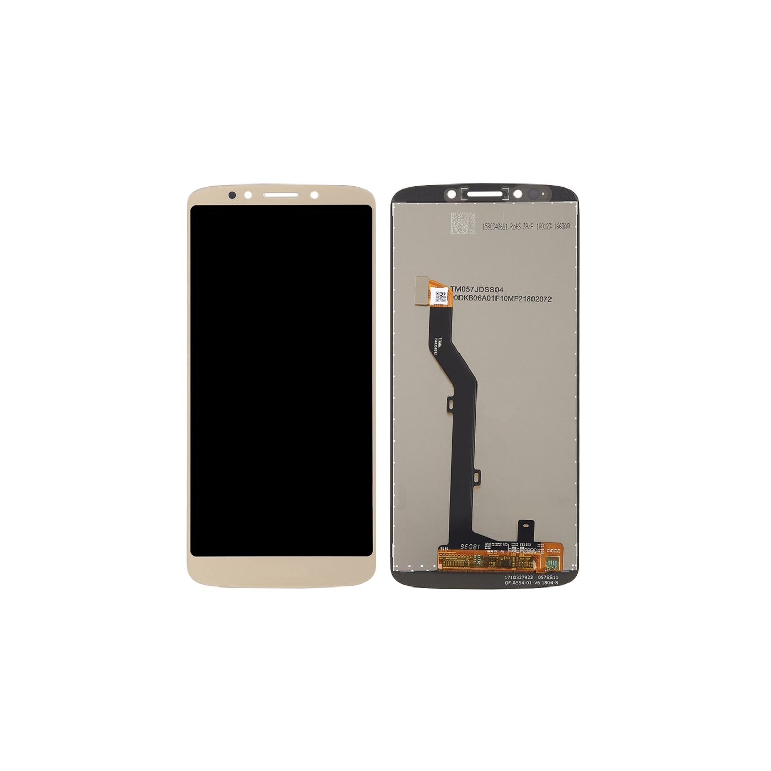 Replacement LCD Display Touch Screen Digitizer Assembly Compatible With Motorola Moto E5 (XT1944) - Gold