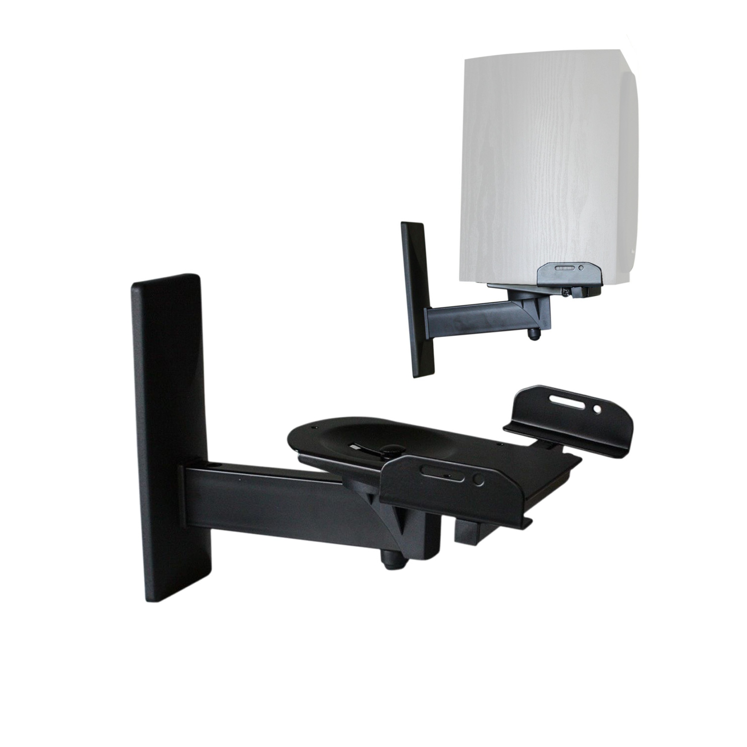 Support de fixation murale pour haut-parleur d’étagère WB-1134 de Boost Industries pour haut-parleurs puissants/de contrôle