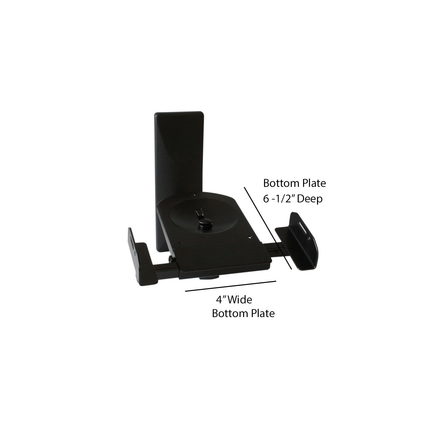 Support de fixation murale pour haut-parleur d’étagère WB-1134 de Boost Industries pour haut-parleurs puissants/de contrôle