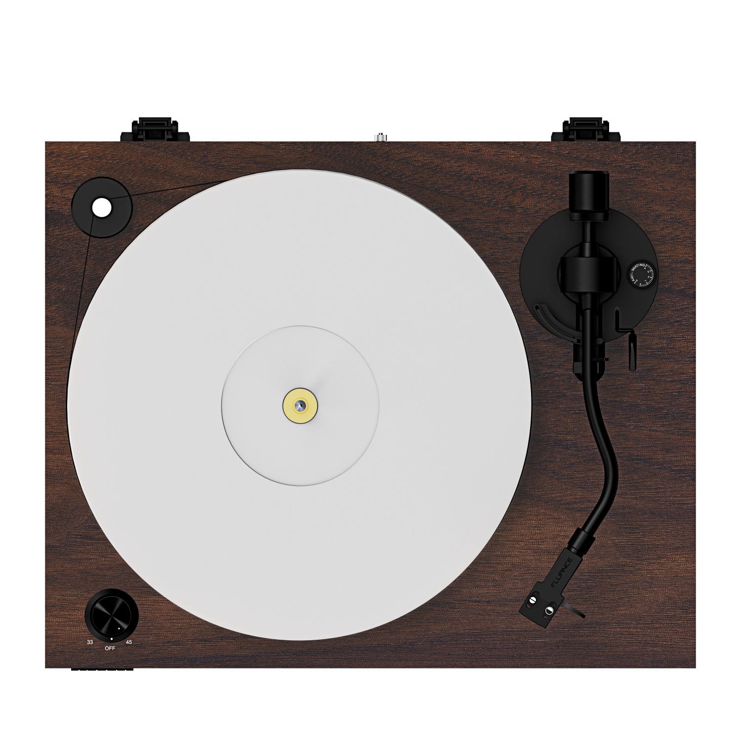 Fluance RT85 Reference High Fidelity Vinyl Turntable Record Player with Ortofon 2M Blue Cartridge & Acrylic Platter