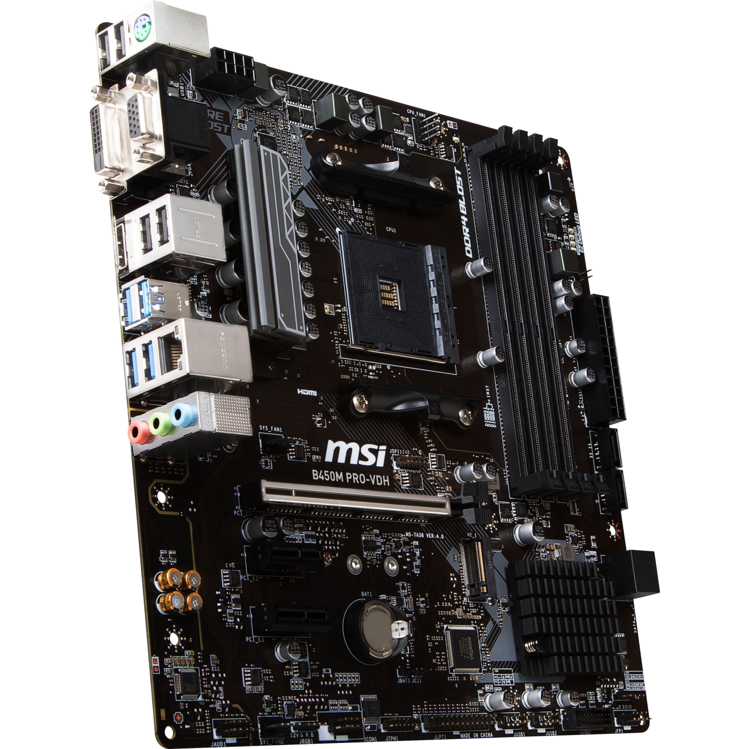 MSI B450M PRO-VDH MAX Motherboard