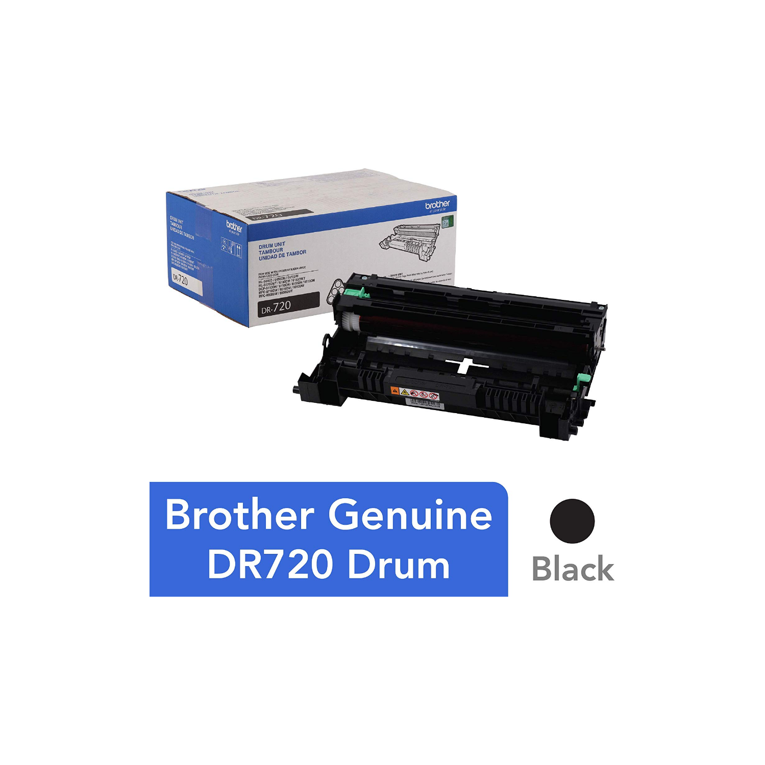 Brother Original DR720 Drum Unit For. Brother HL-5450, MFC-8510 - 8950DW to HL-6180 Serie
