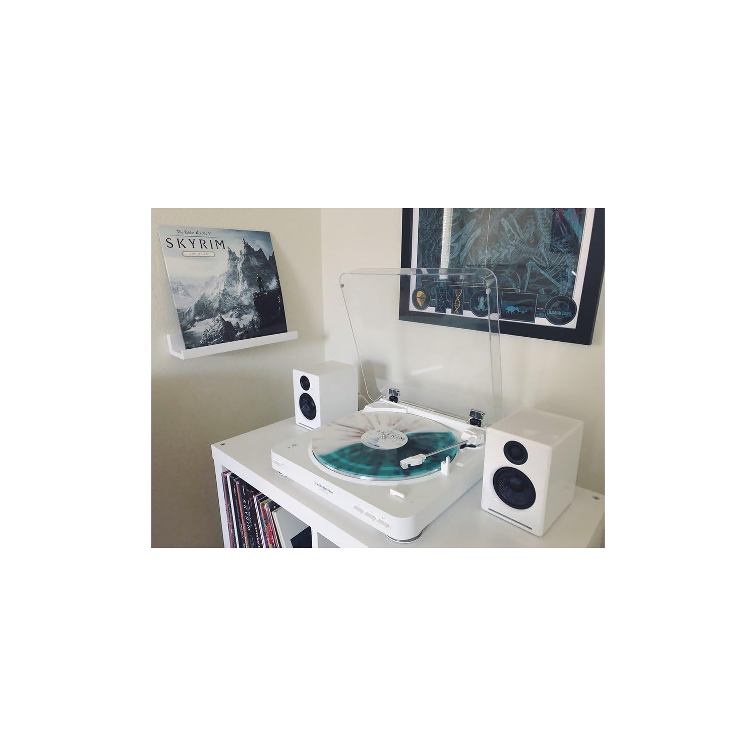 Audioengine A2+ Wireless Speakers w/ Bluetooth - White