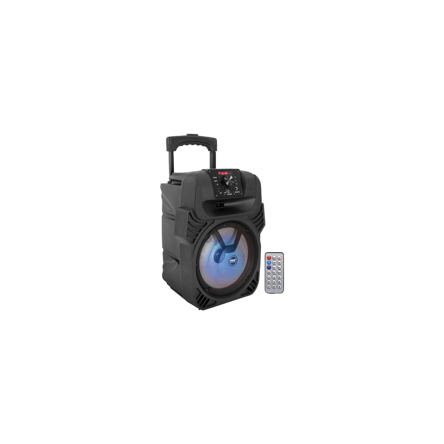 Pyle PPHP844B Portable Bluetooth PA Speaker and Microphone System
