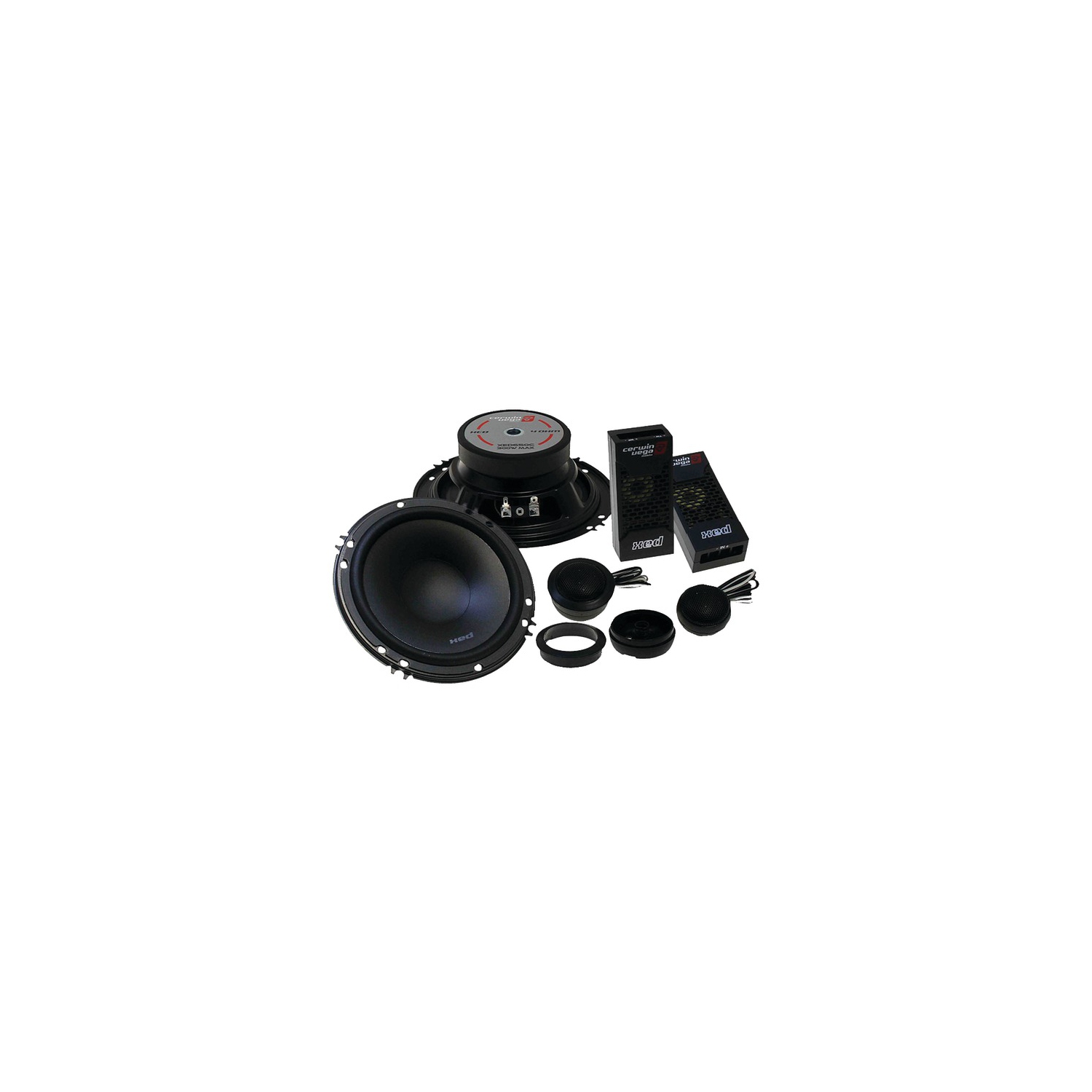 Cerwin-Vega Mobile XED525C XED Series 5.25" 300-Watt 2-Way Component Speaker System