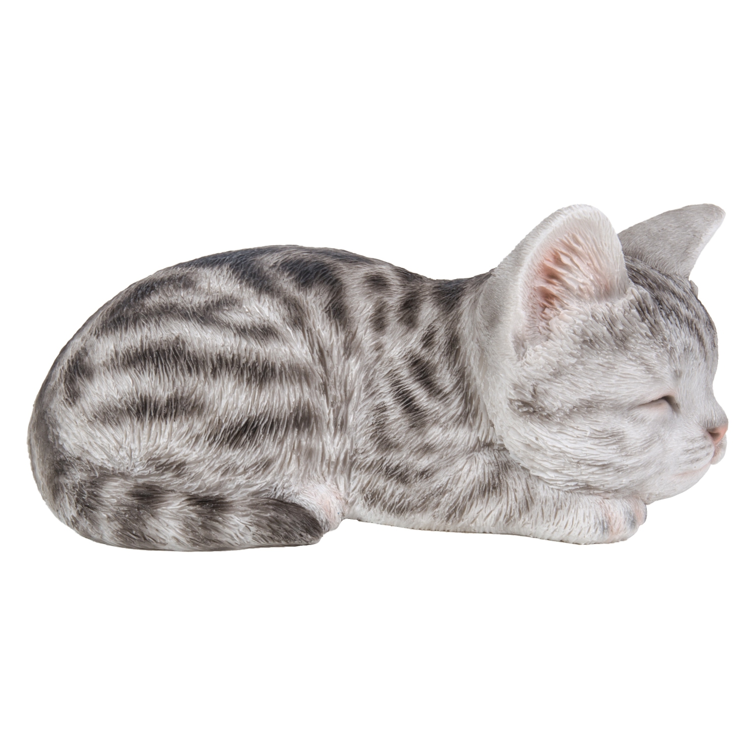 Hi-Line Gifts Ltd. CAT-KITTEN SLEEPING - GREY TABBY
