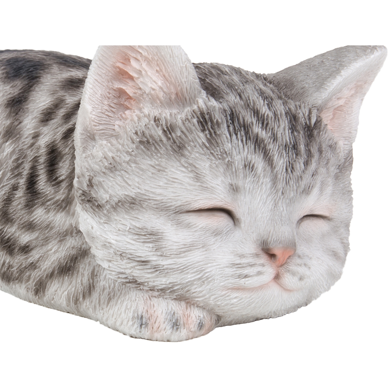 Hi-Line Gifts Ltd. CAT-KITTEN SLEEPING - GREY TABBY
