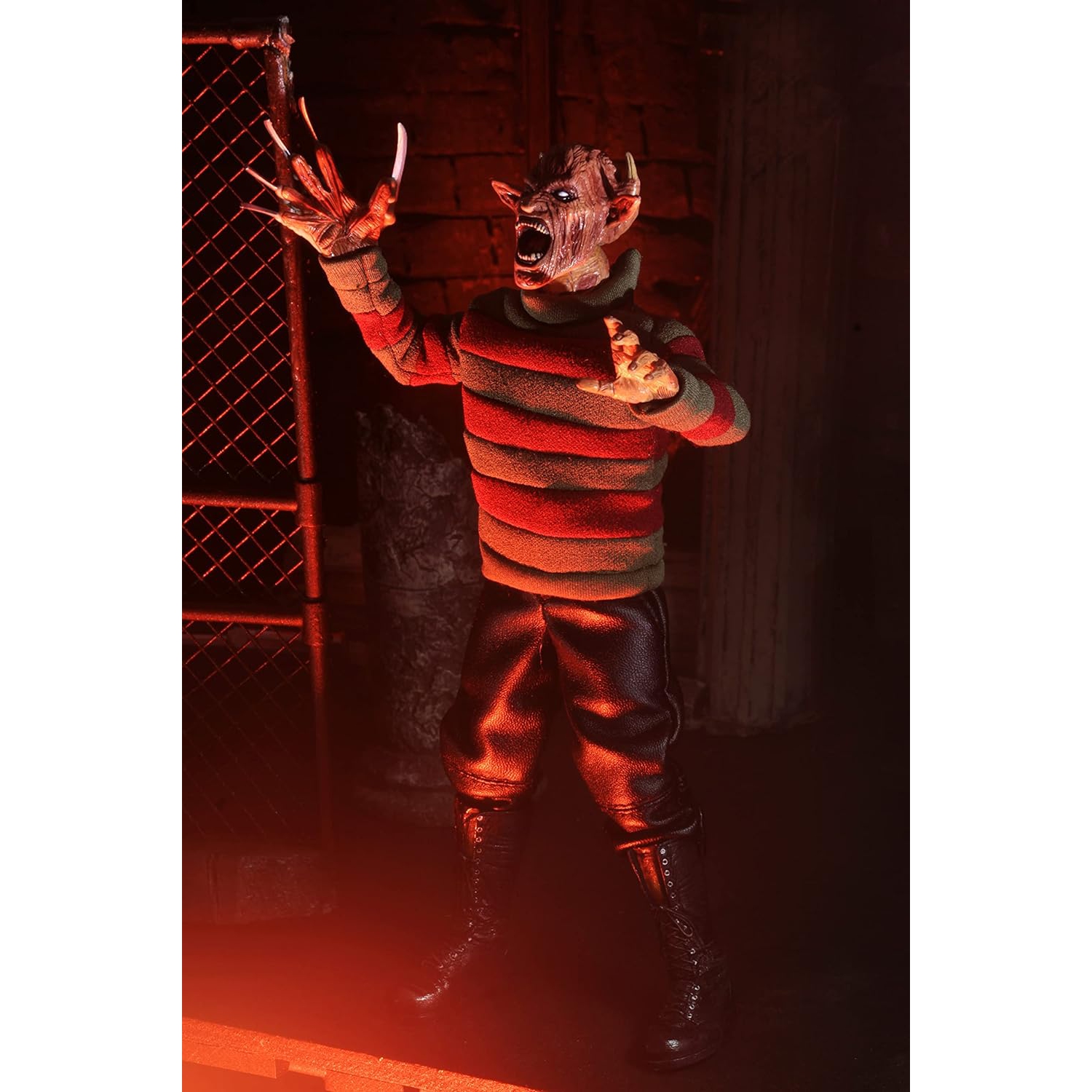 Nightmare On Elm Street 8 Inch Action Figure Retro Clothed Series - New Nightmare Freddy