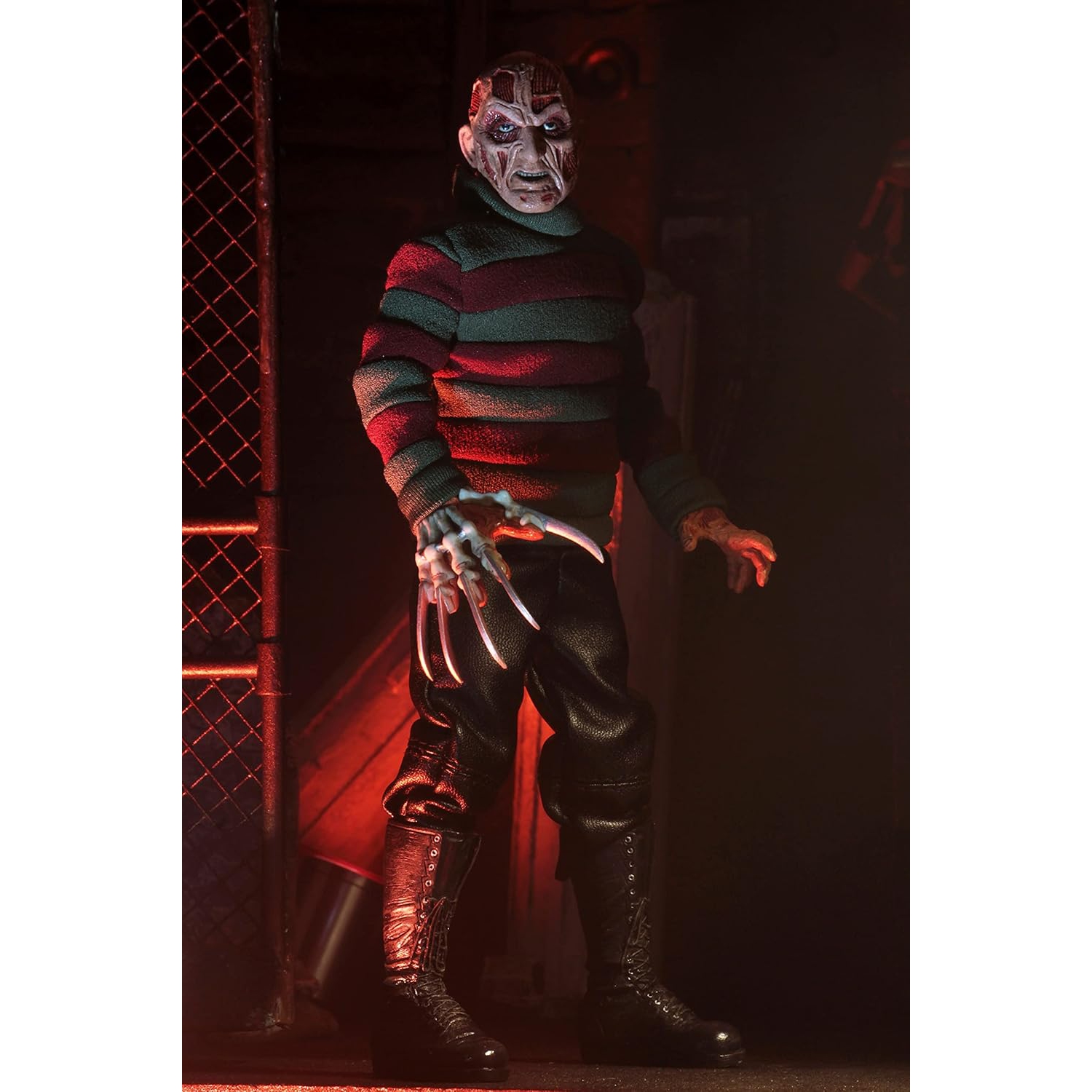 Nightmare On Elm Street 8 Inch Action Figure Retro Clothed Series - New Nightmare Freddy