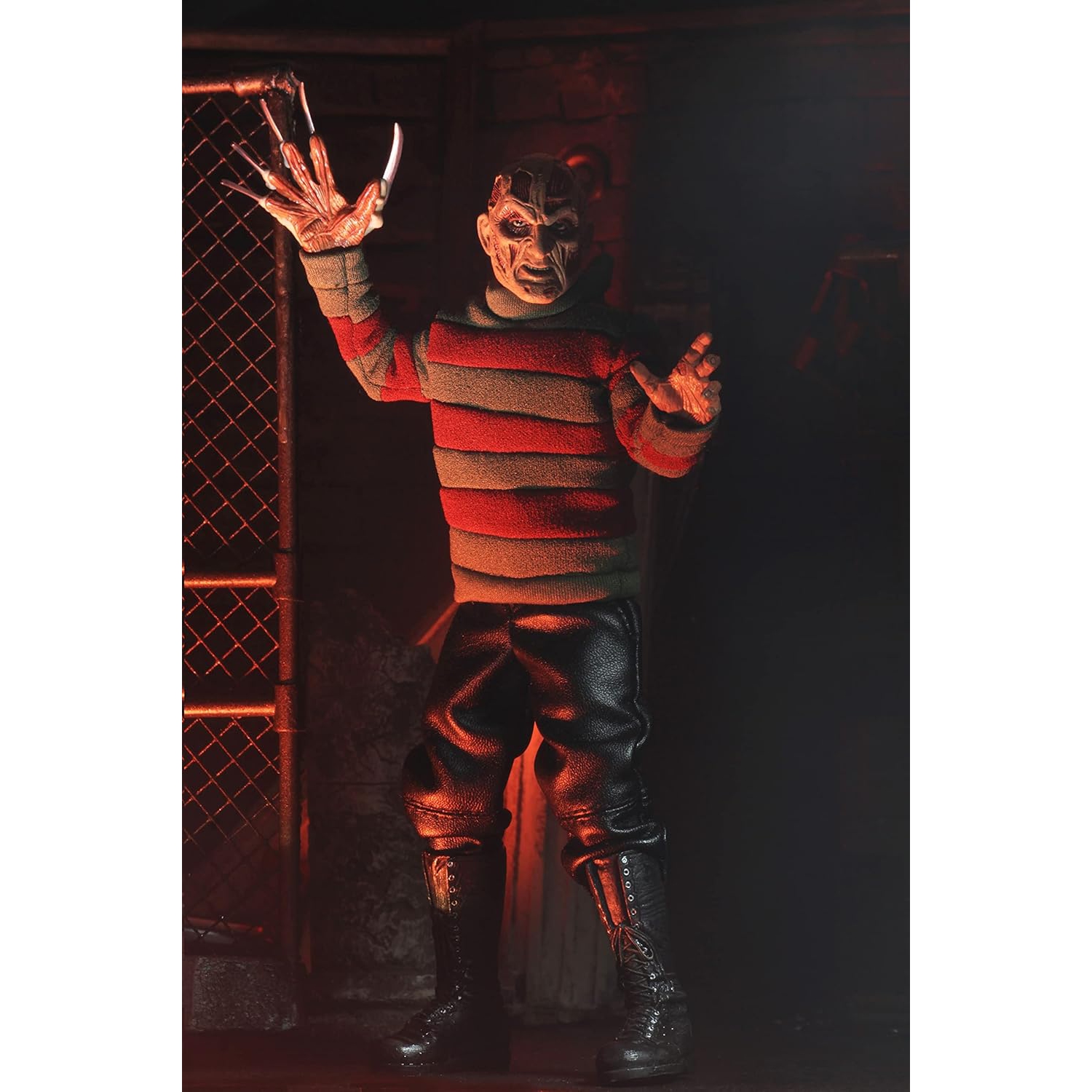 Nightmare On Elm Street 8 Inch Action Figure Retro Clothed Series - New Nightmare Freddy