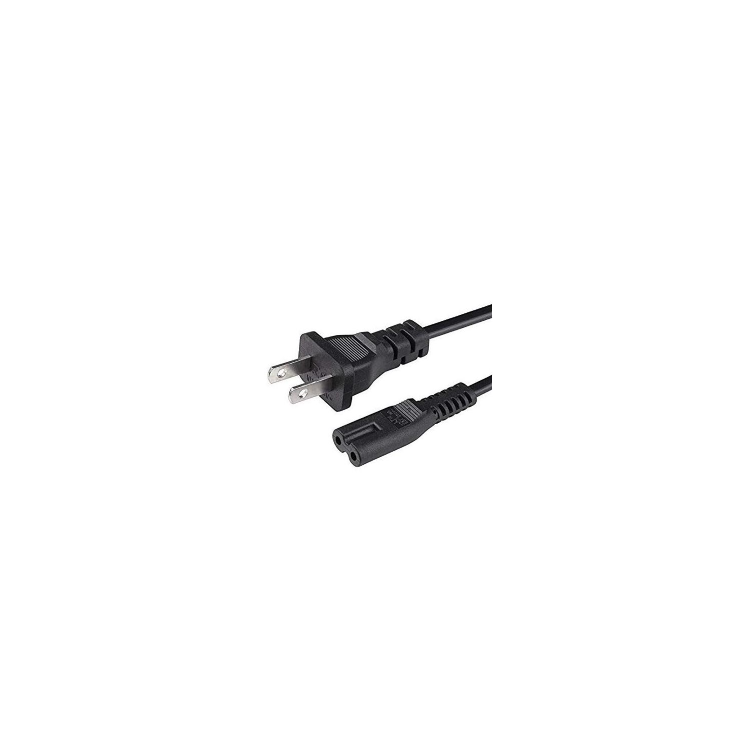 2 Prong Printer Power Cord/Printer Power Cable for Canon PIXMA MP160 and Many Different Other Model Canon