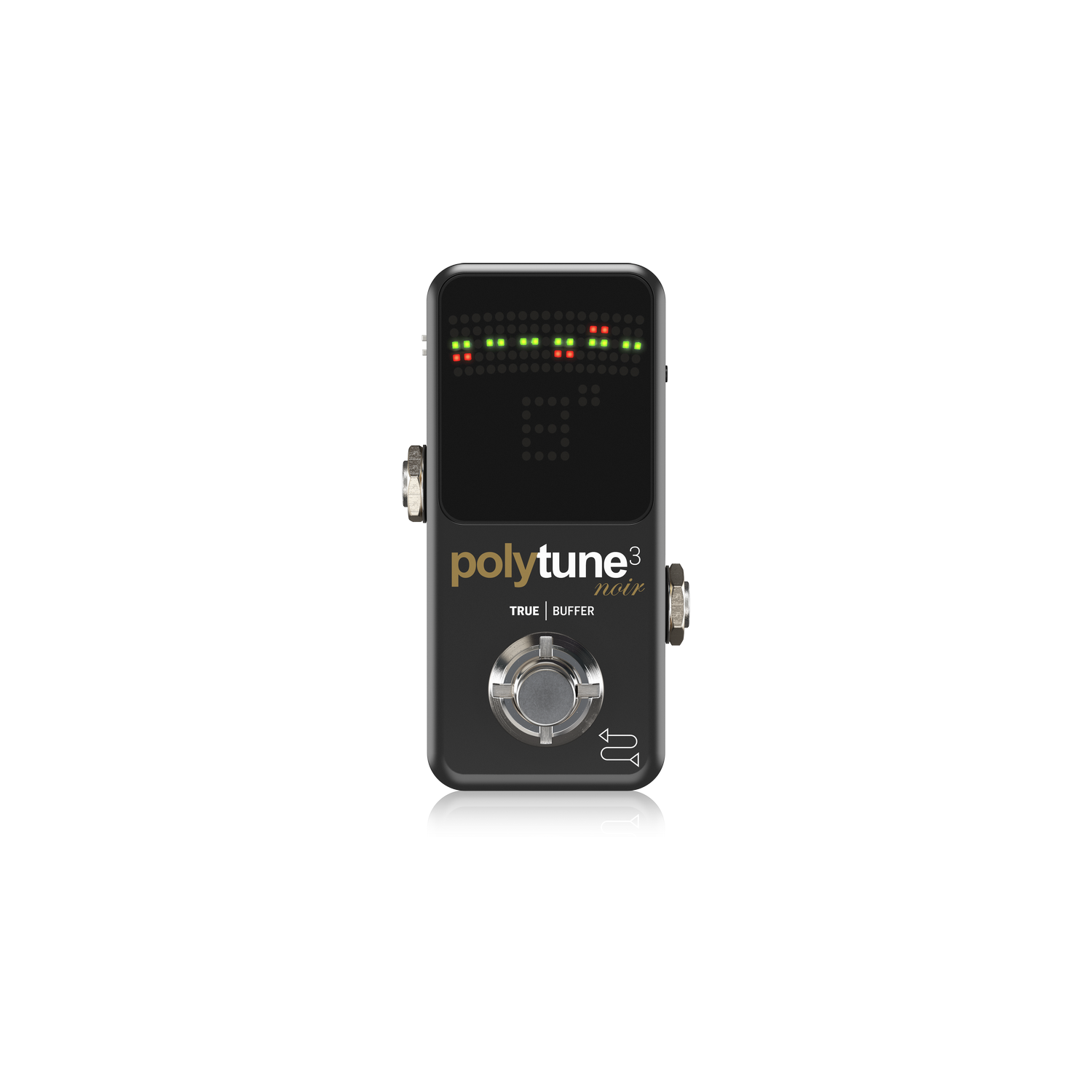 TC Electronic Polytune 3 Noir Ultra-Compact Polyphonic Tuner
