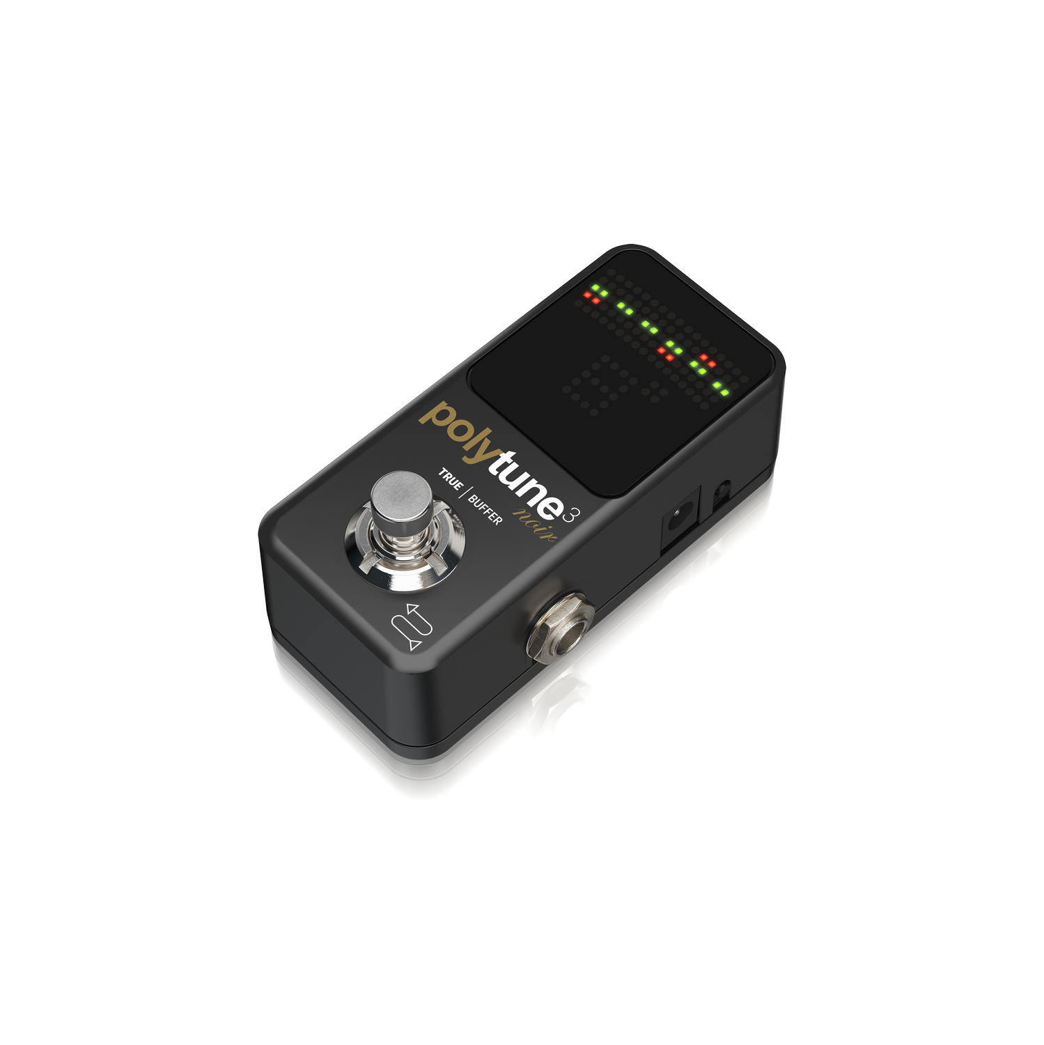 TC Electronic Polytune 3 Noir Ultra-Compact Polyphonic Tuner