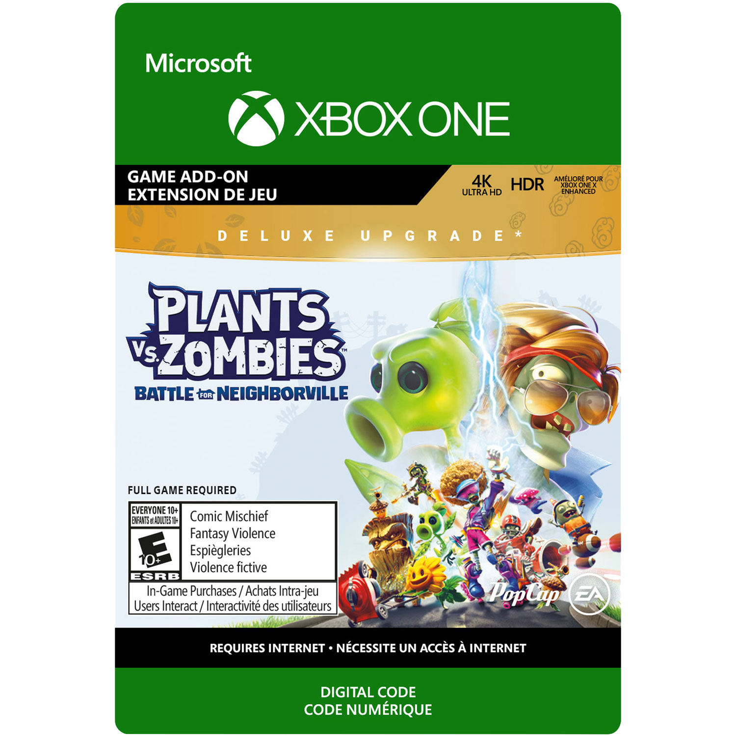 Plants vs. Zombies: Battle for Neighborville Deluxe Upgrade (Xbox One) - Digital Download
