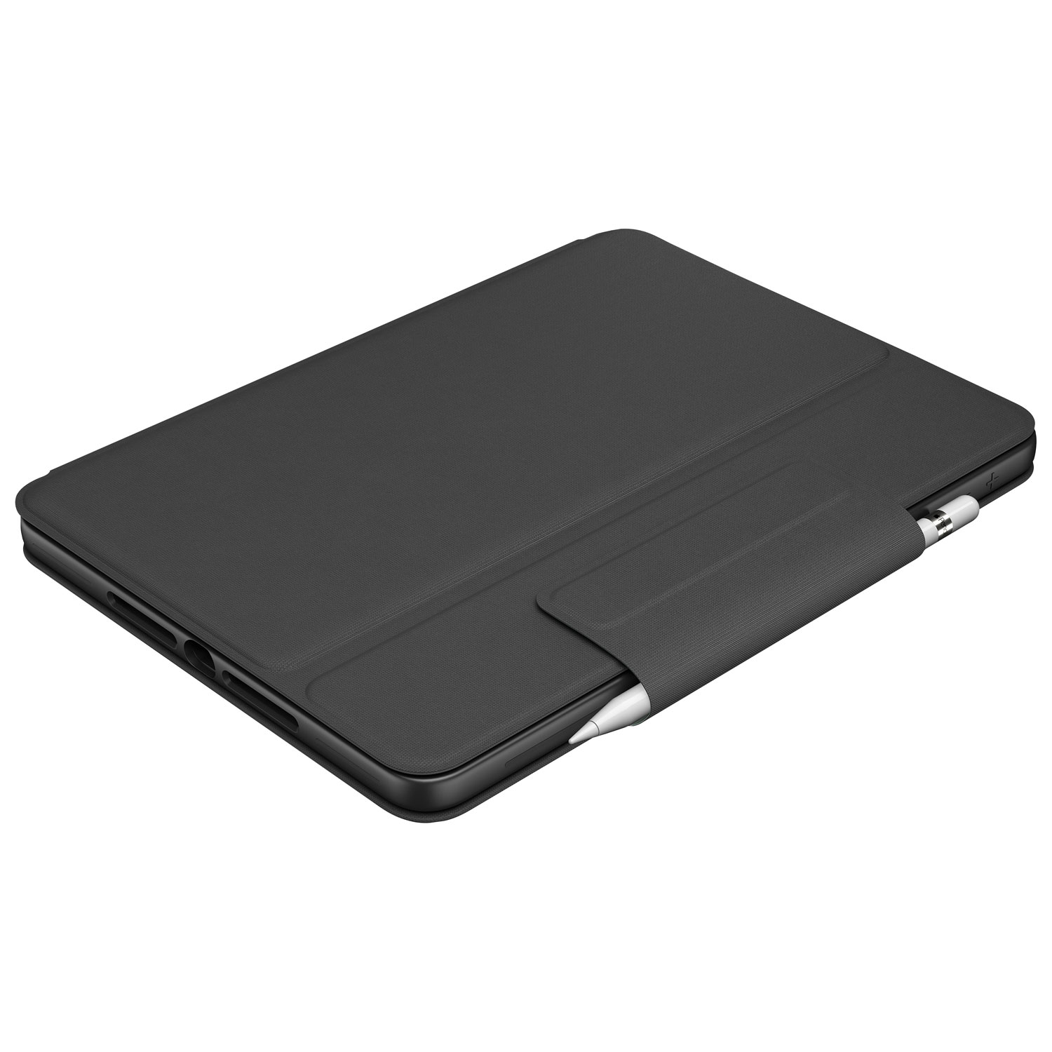 Étui-clavier folio robuste de Logitech pour iPad - Noir