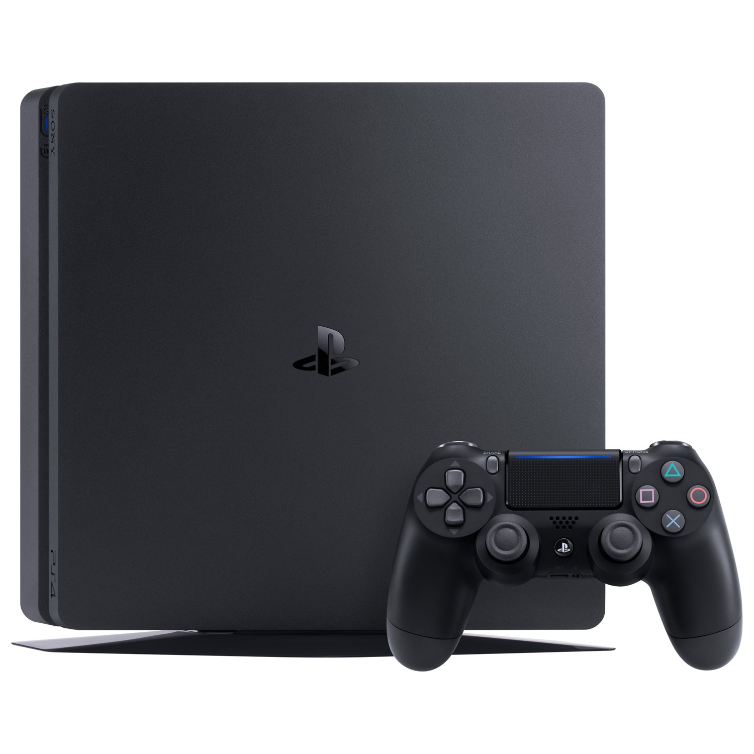 Console de jeux Playstation 4 500 GB HDD, Noire, Reconditionnée