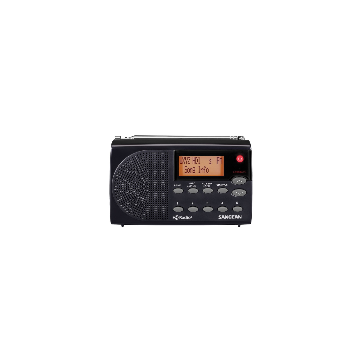 Sangean HDR-14 HD Radio/FM Stereo/AM Portable Radio