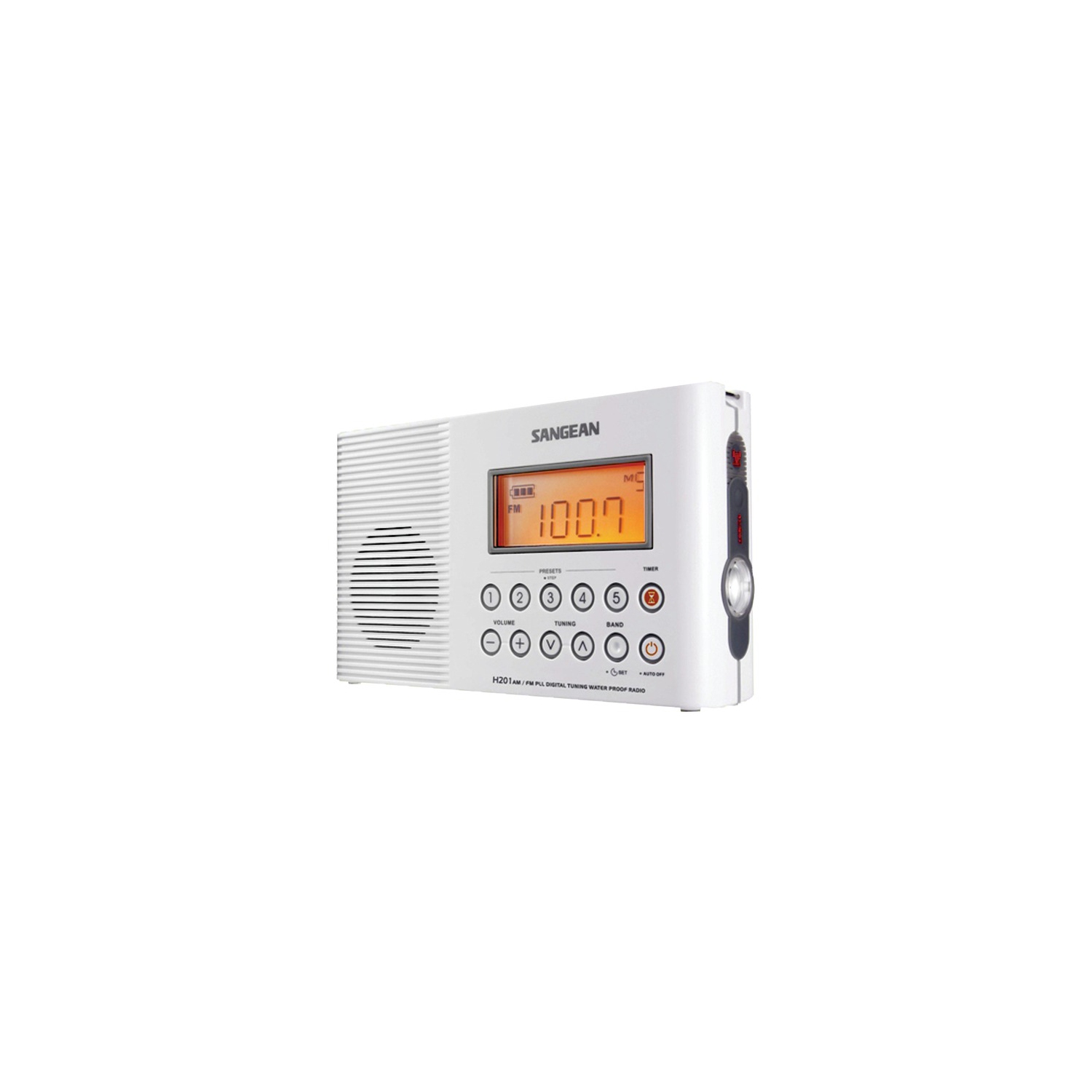 Sangean H201 Portable Water-Resistant Radio