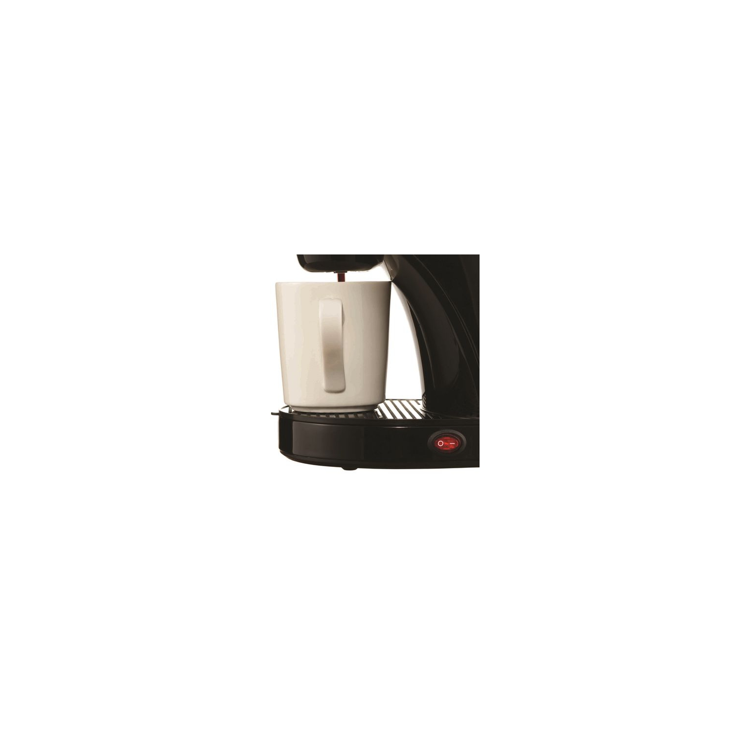 Brentwood 1-Cup Coffee Maker w/Mug, Black