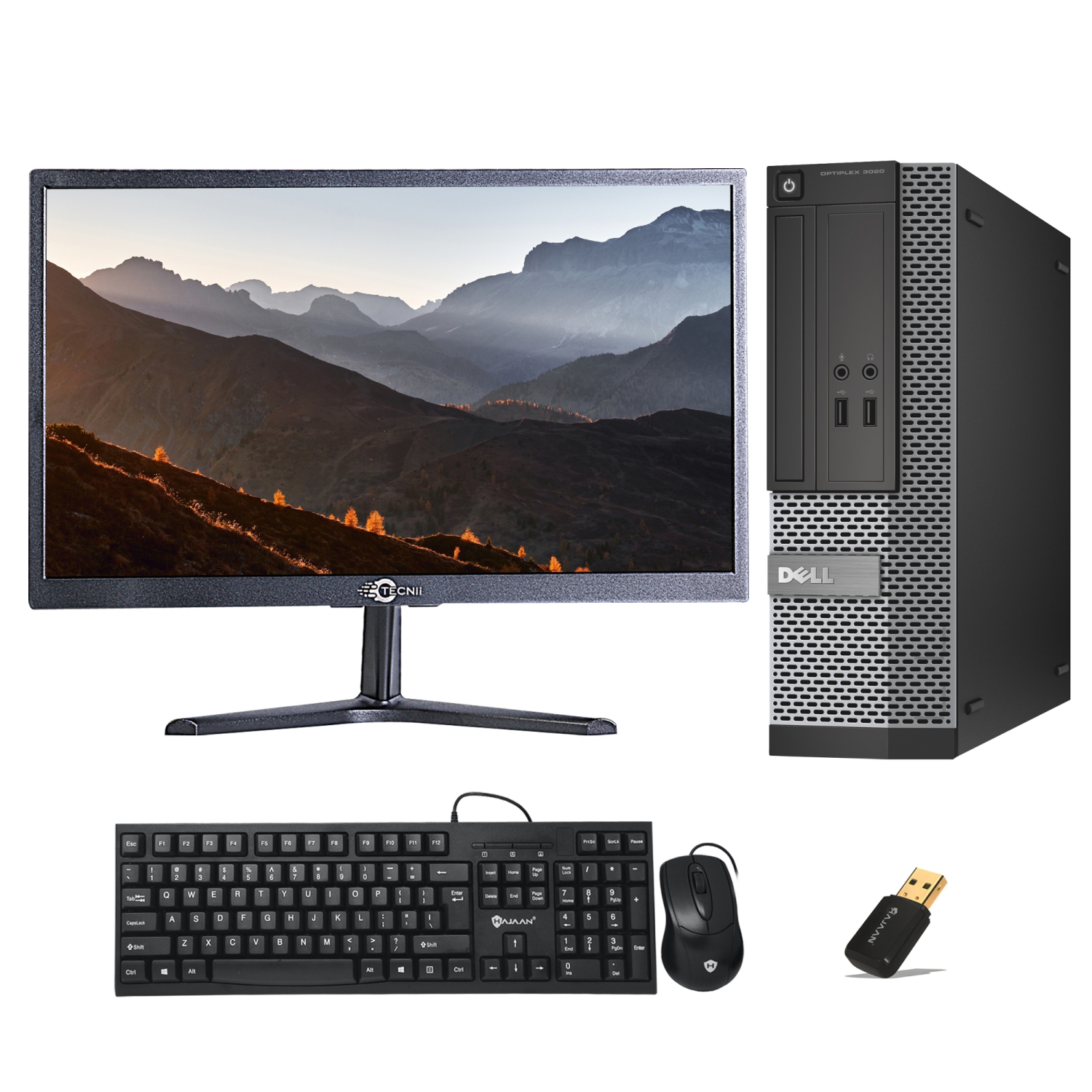 Dell Optiplex 30 Sff Desktop Pc Intel Core I5 4570 3 2ghz 8gb Ddr3 Ram 256gb Ssd Windows 10 Home Refurbished Brand New 24 Flatscreen Monitor Best Buy Canada