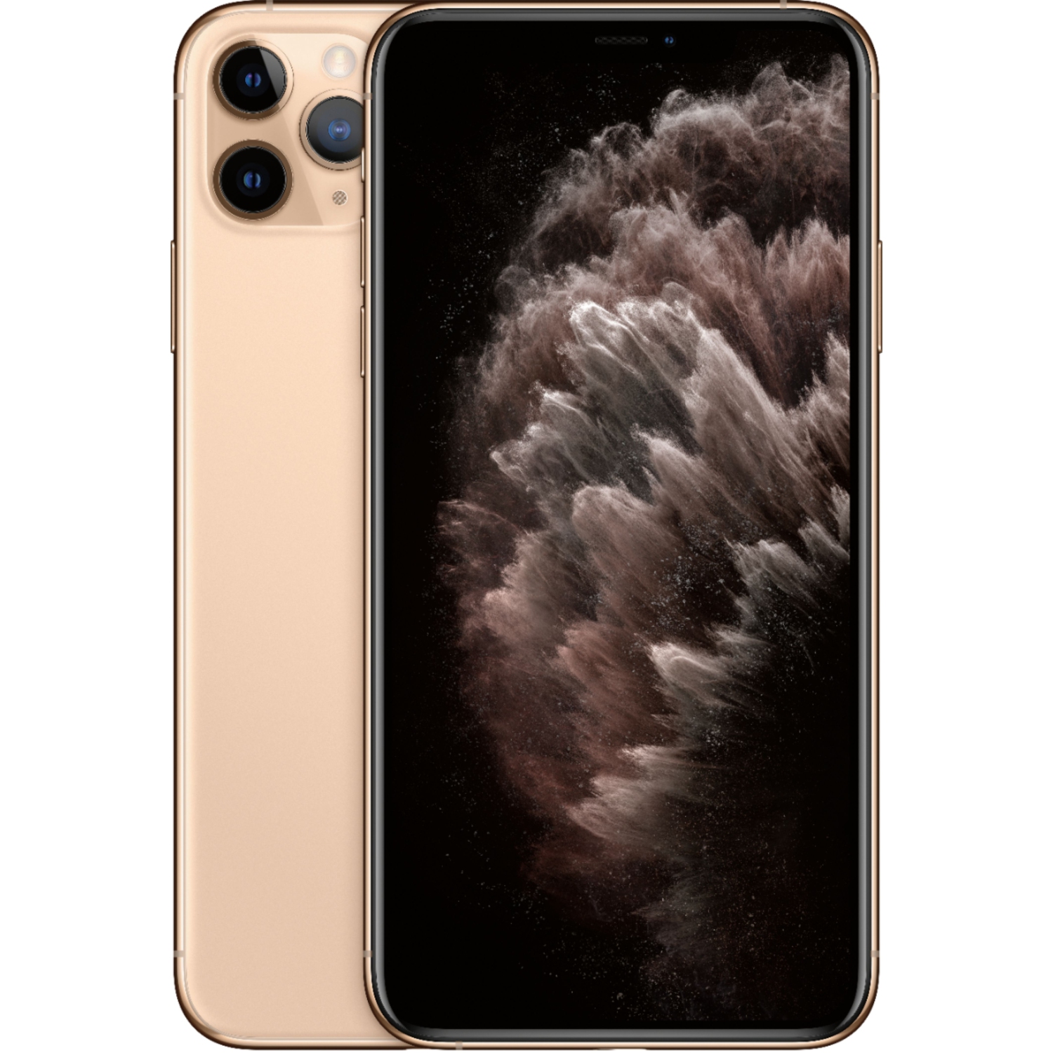 Refurbished (Excellent) - Apple iPhone 11 Pro Max 64GB Smartphone - Gold - Unlocked - Certified Refurbished