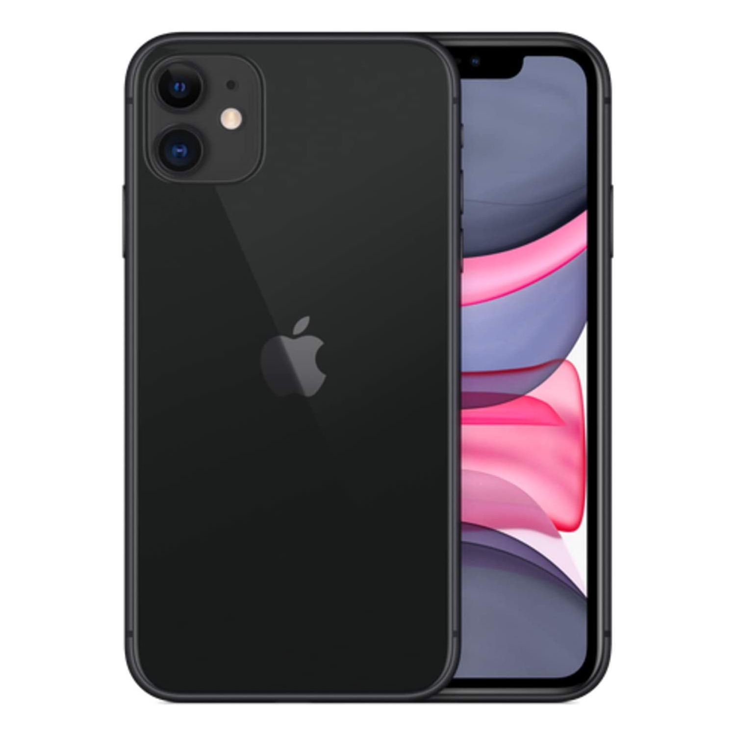 Refurbished (Excellent) - Apple iPhone 11 128GB Smartphone - Black - Unlocked - Certified Refurbished