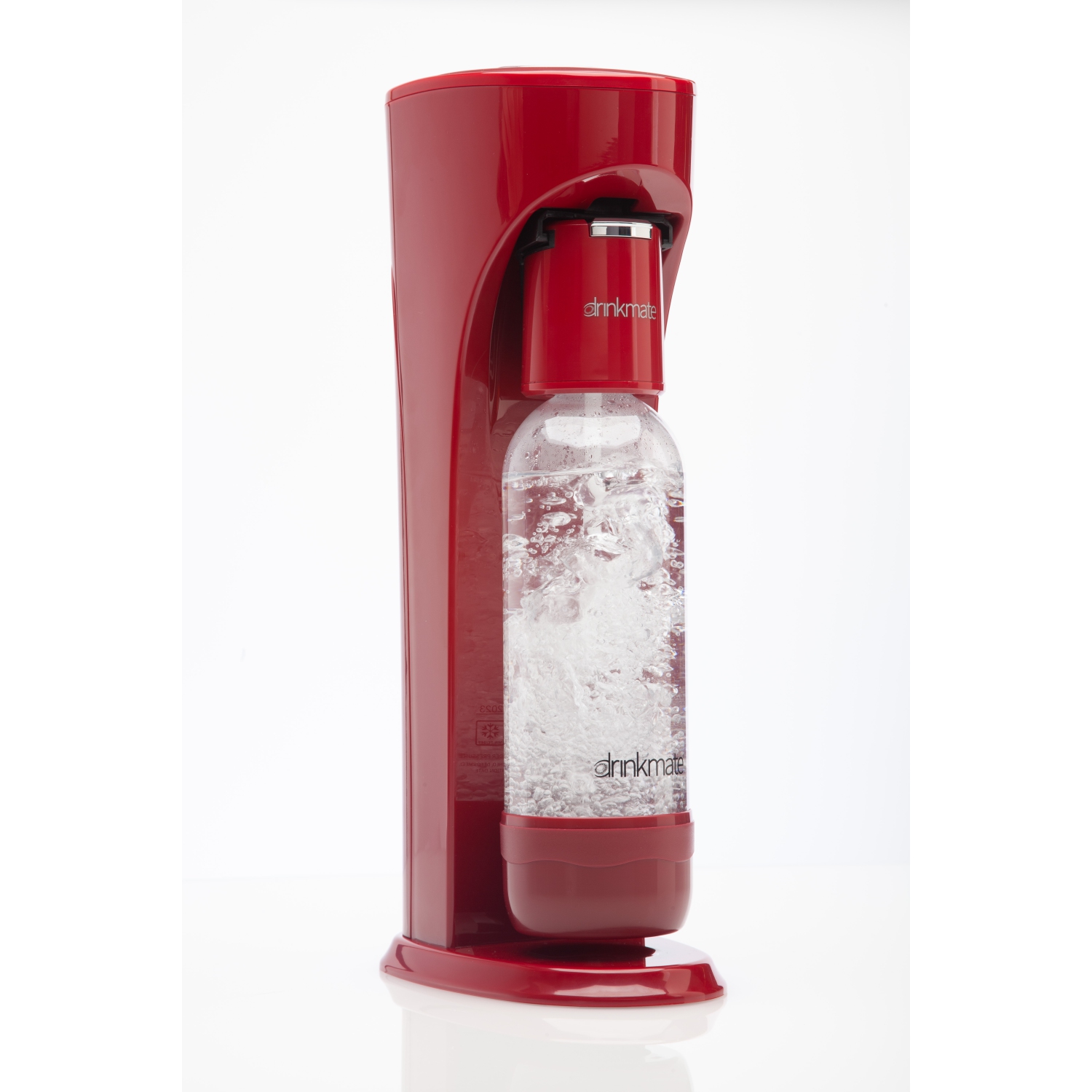 La machine à soda OmniFizz de Drinkmate sans CO2, gazéifie N’IMPORTE QUELLE boisson - Rouge royal