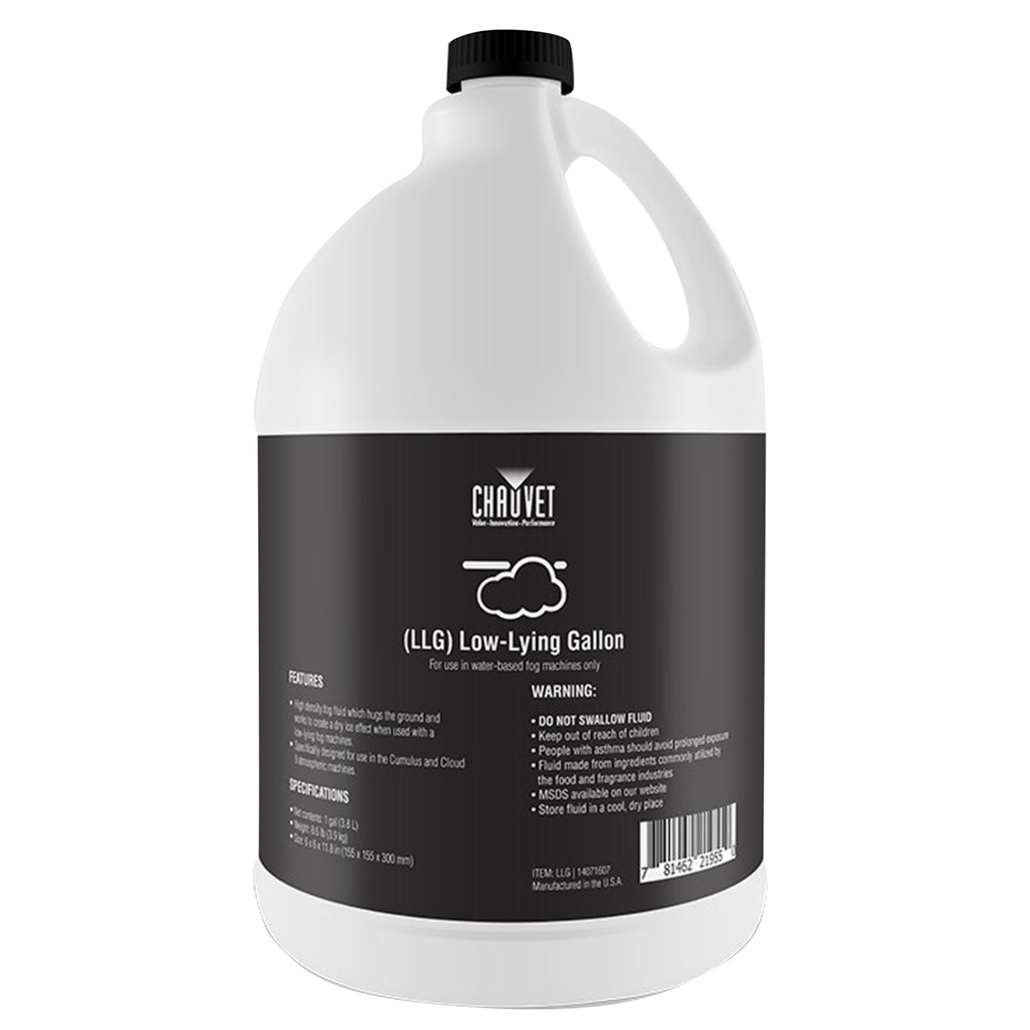 Chauvet DJ LLG Low Lying Fog Fluid