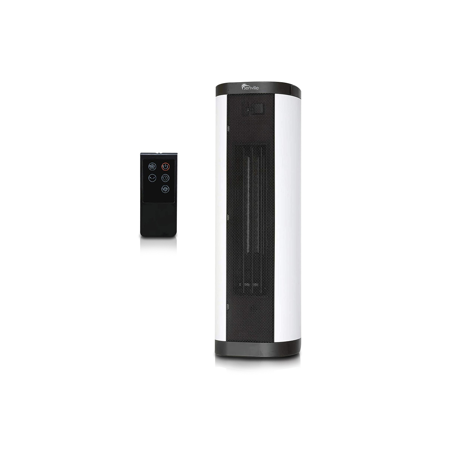 Chaufferette en Céramique 1500W Avec Télécommande de Senville