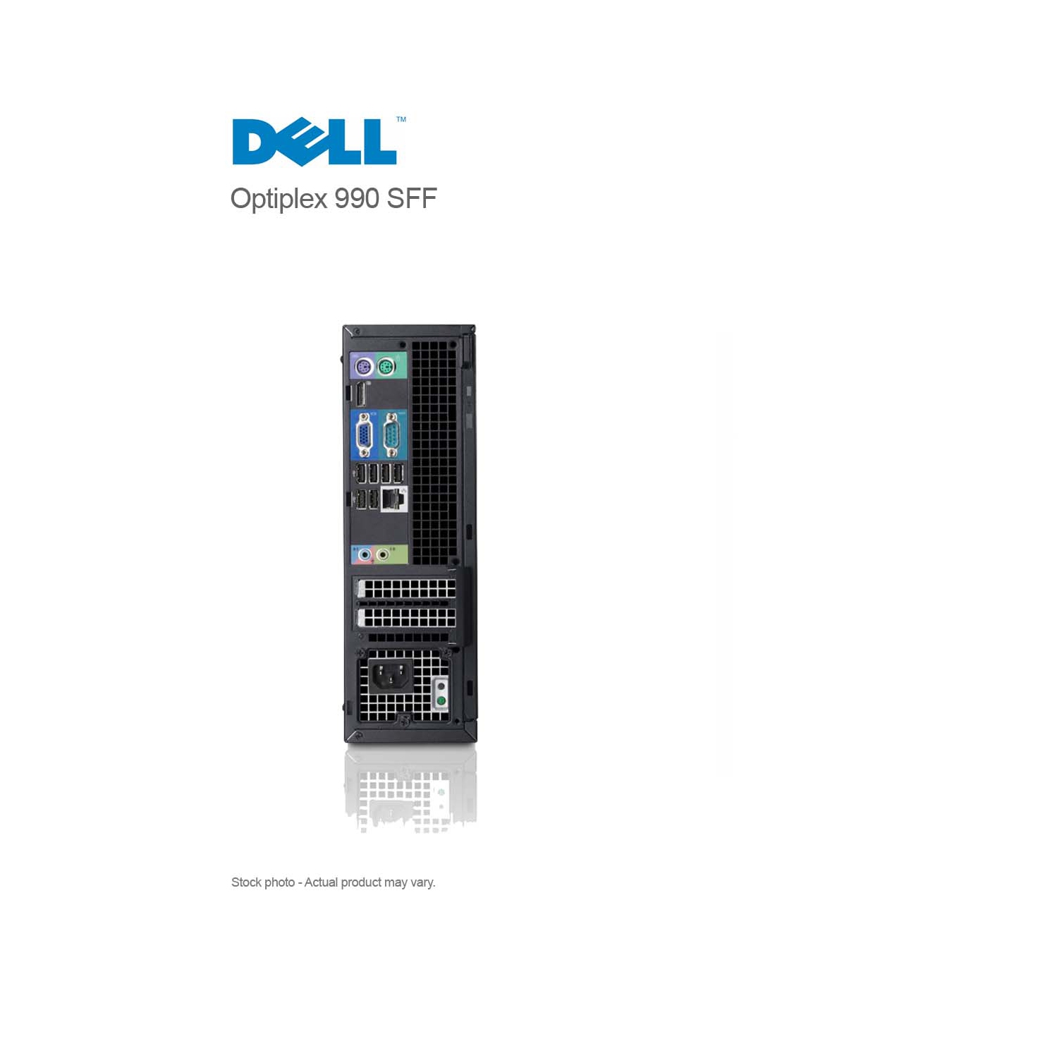 Refurbished - Dell OptiPlex 990 SFF Core i5-2400S 2.50GHz, 4GB, 250GB, DVDRW, WIN 10