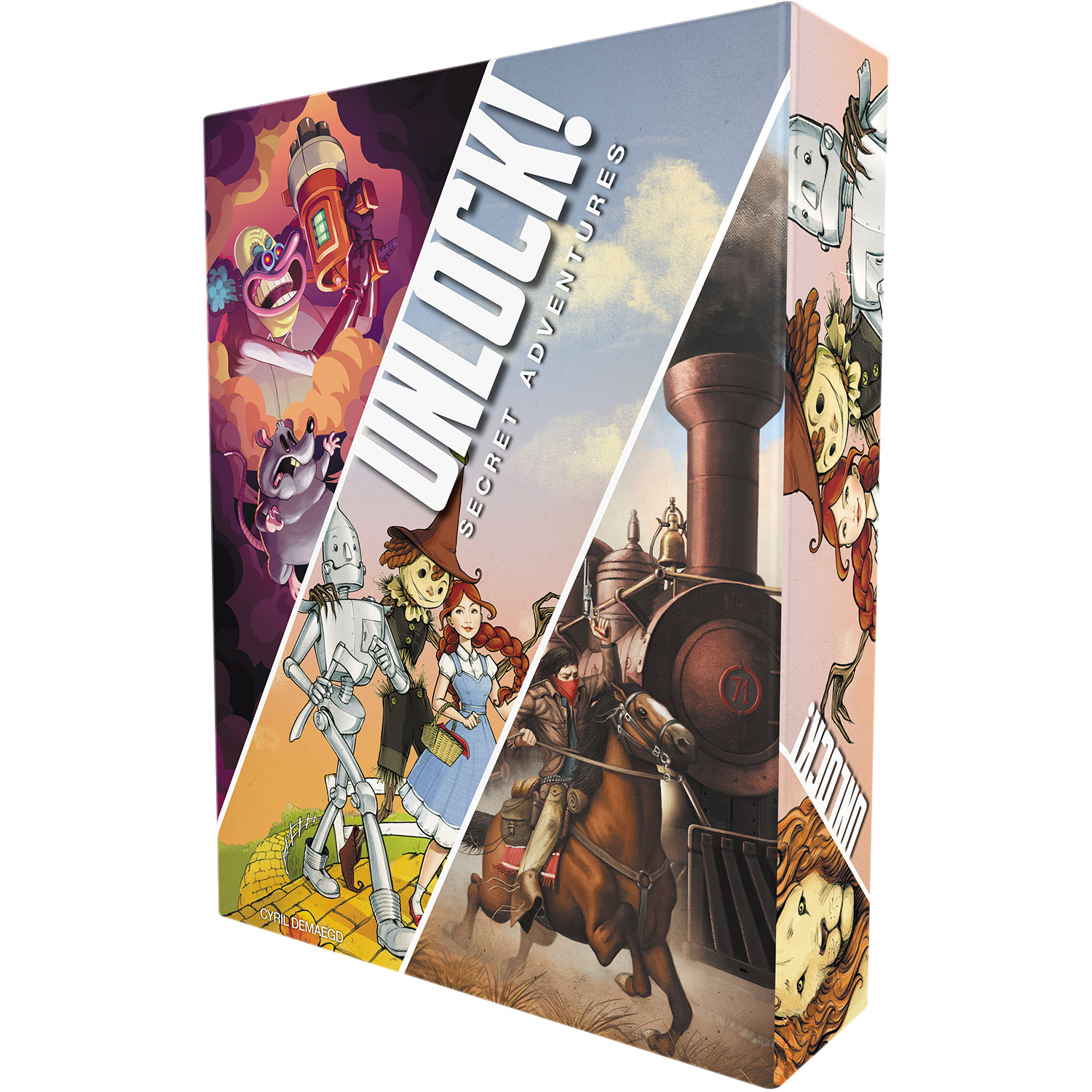 Unlock! Secret Adventures Card Game - English