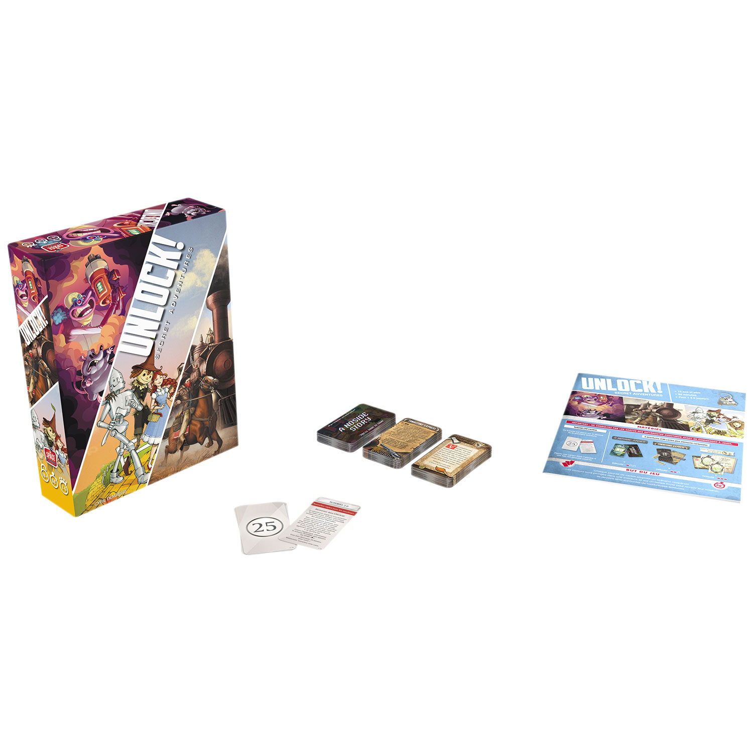 Unlock! Secret Adventures Card Game - English