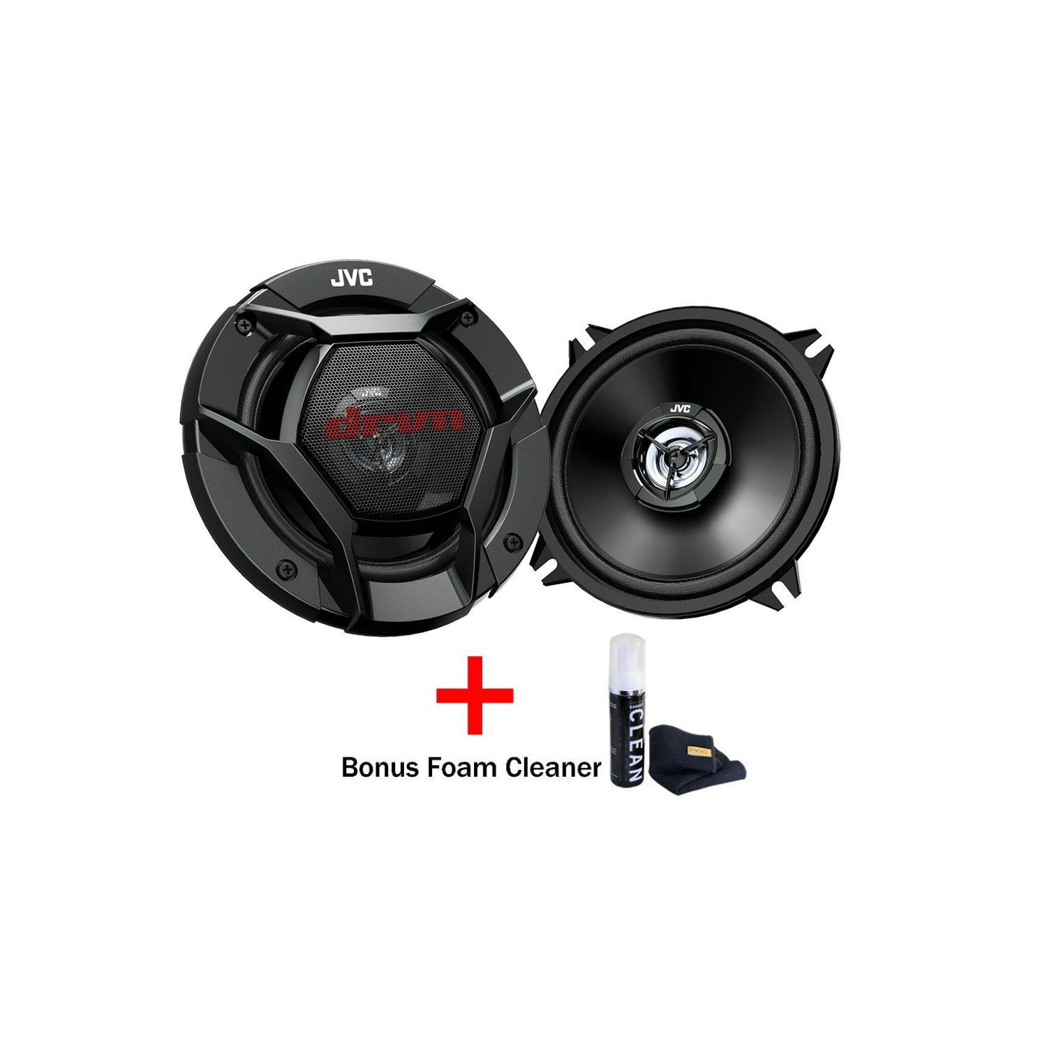JVC CS-DR521 5-1/4" 2-way Car Speakers with Foam Cleaning Kit