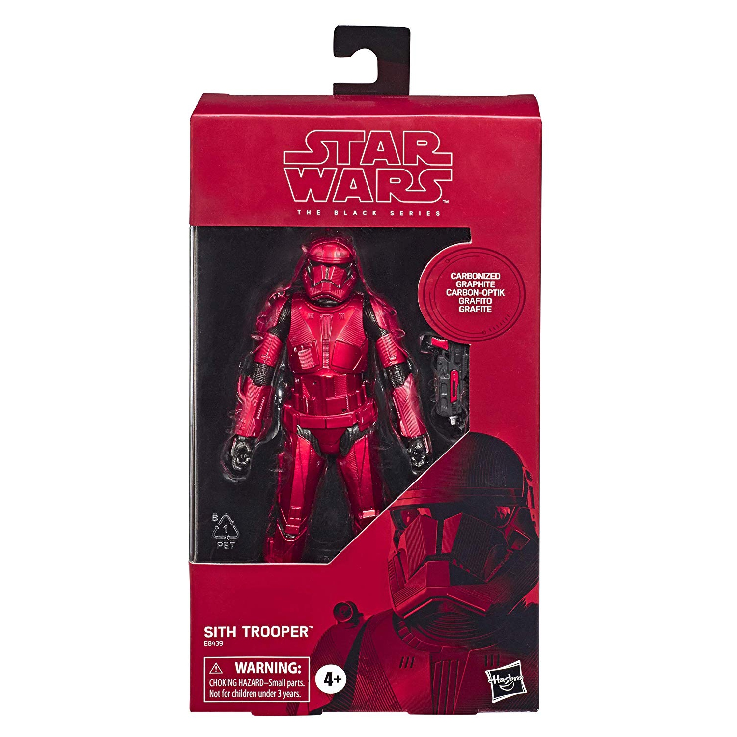 Star Wars The Black Series 6 Inch Action Figure Carbonized Graphite Series - Red Metallic Sith Trooper #92 Exclusive