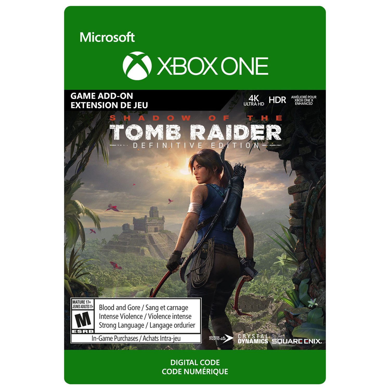 Shadow of the Tomb Raider Definitive Edition Extra Content Add-on (Xbox One) - Digital Download