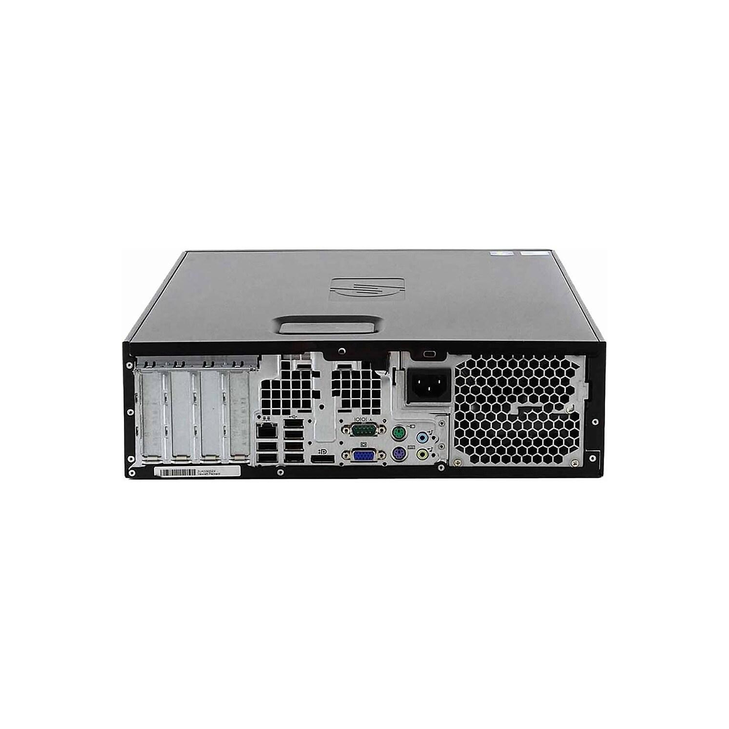 Refurbished - HP Elite 8300 SFF Desktop, Intel i5 3470 3.2GHz/16GB /240GB SSD+500GB/ DVD/ Win10 Pro/Fast AC 600 WiFi USB