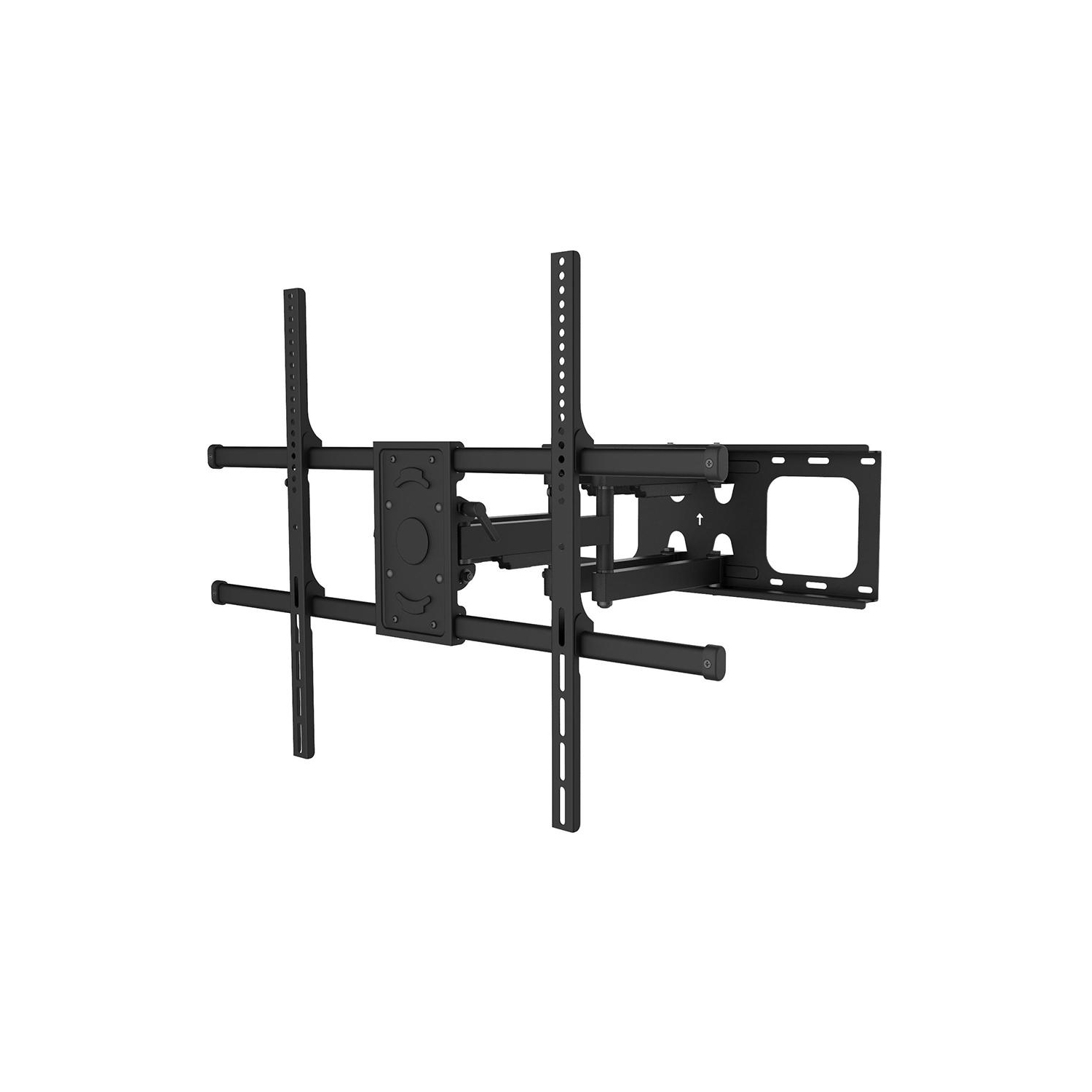 50-90&nbsp;po – supports articulés pour téléviseur, support mural robuste pour téléviseurs à écran plat ACL à DEL incurvé, convient aux montants