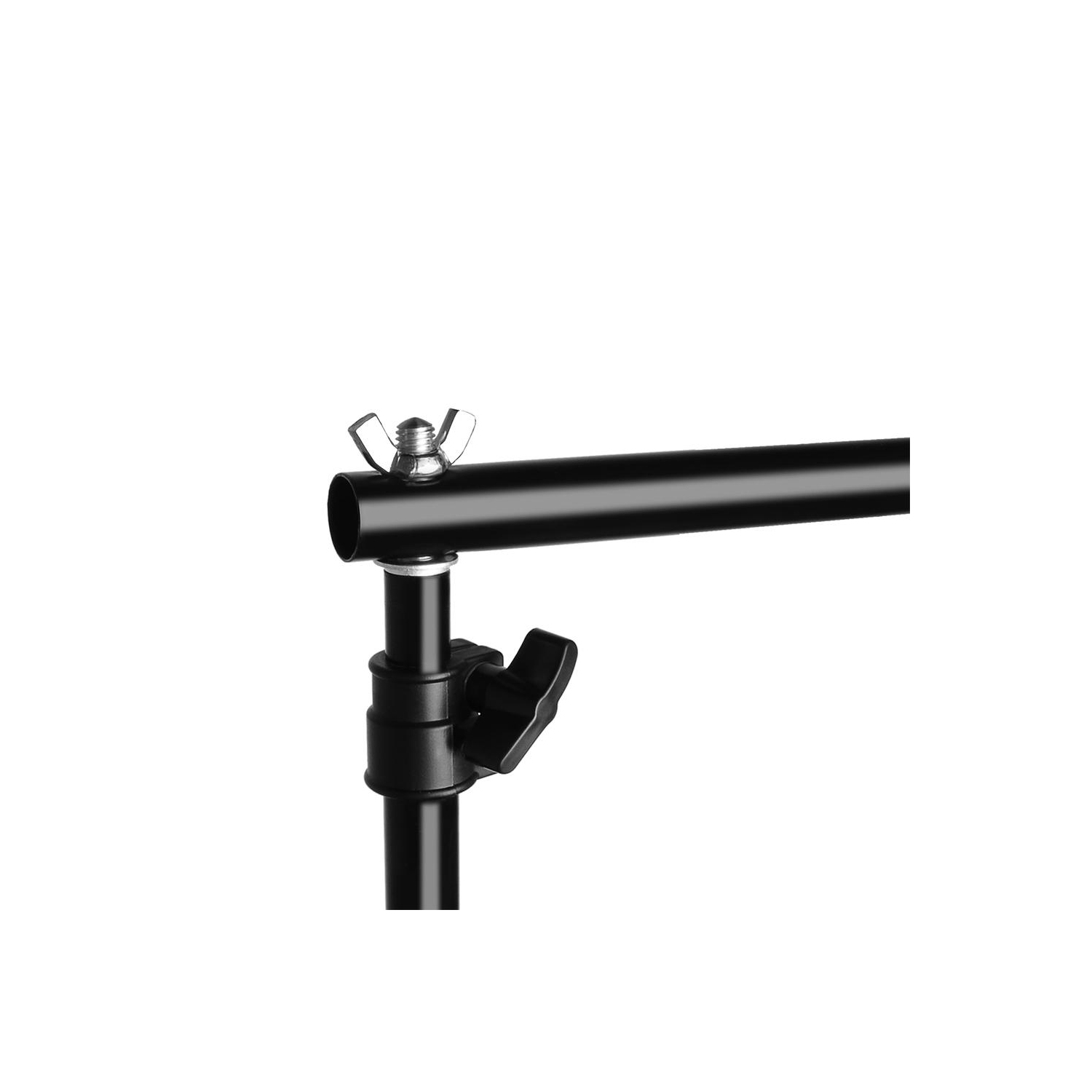 PrimeCables® Adjustable Background Support Stand Photo Backdrop Crossbar Kit, 6.56x6.56ft/2x2m